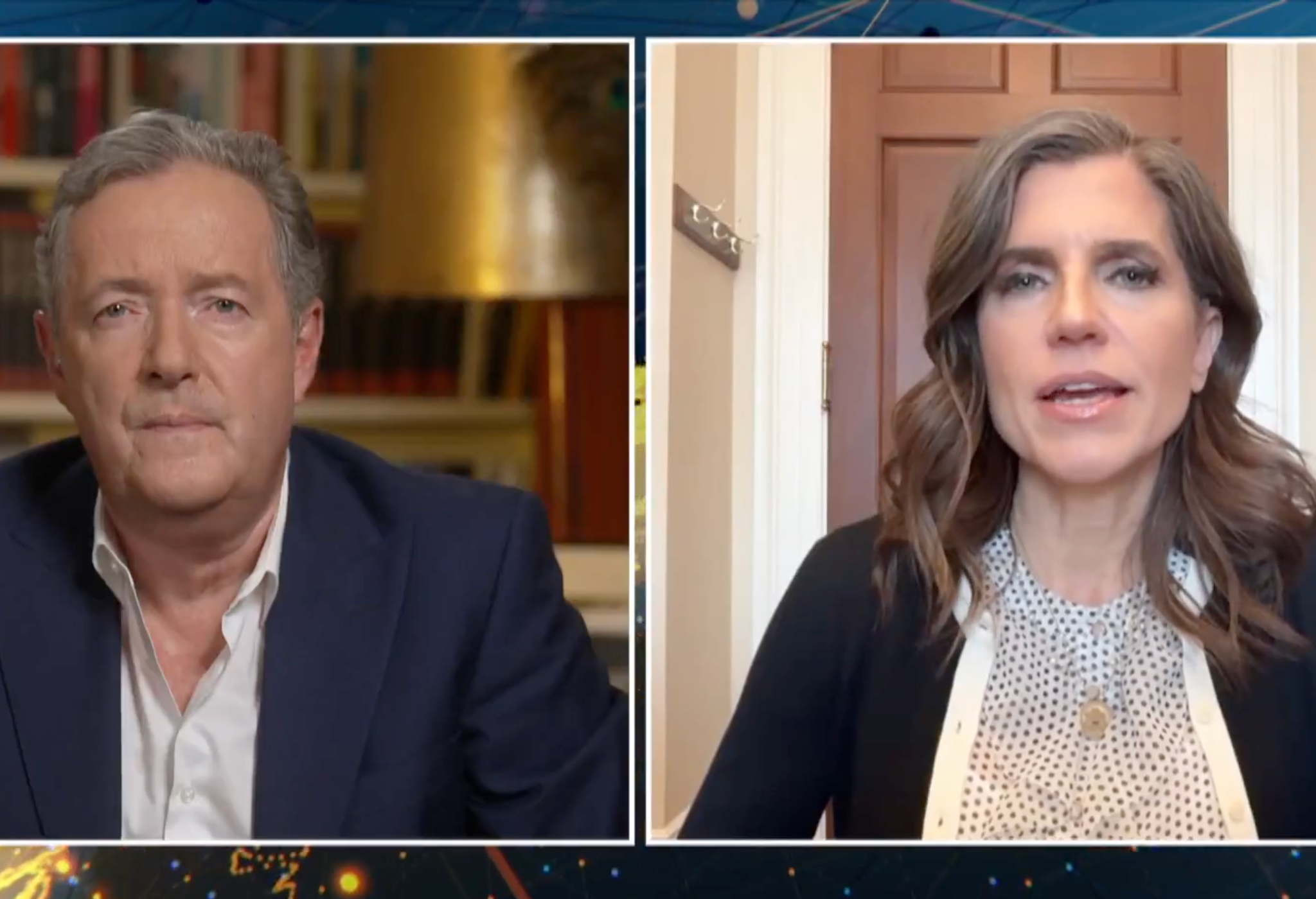 <p>Nancy Mace tells Piers Morgan he would be ‘shocked’ by some of the names in the Epstein files, that are being kept redacted by the DOJ</p>