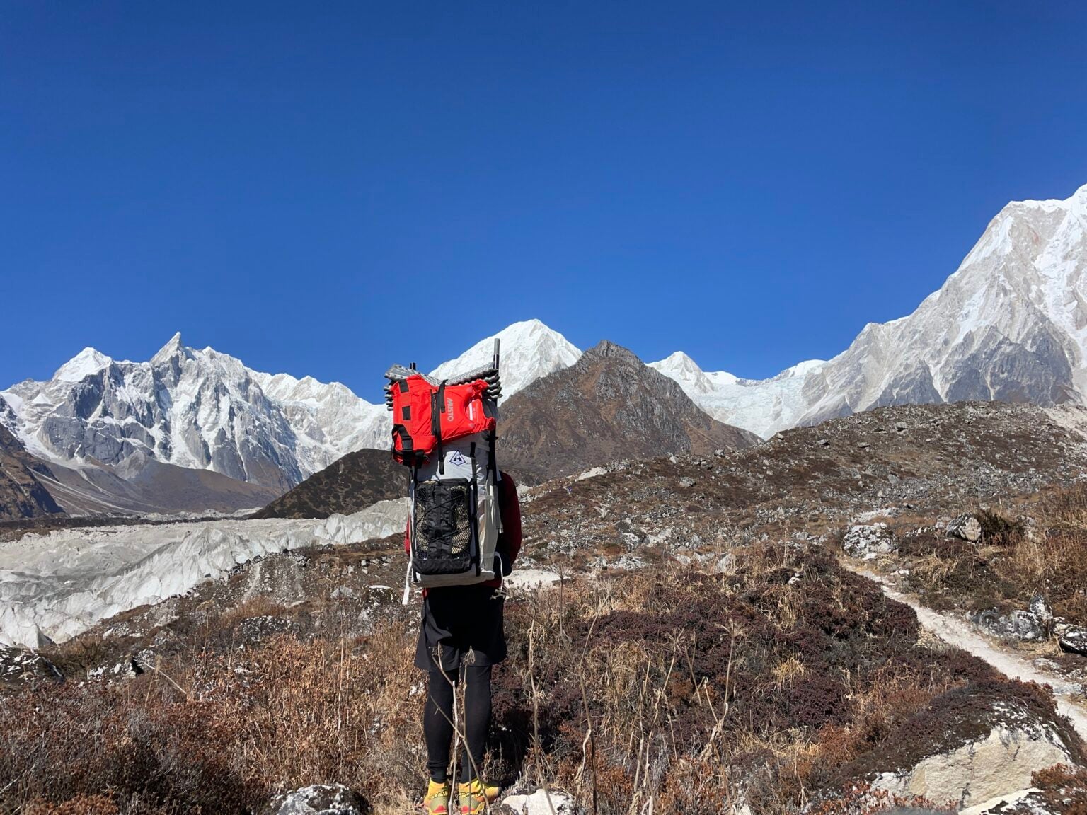 Research field site at Lake Rara, Nepal