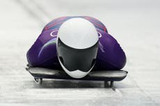 Team GB’s skeleton star Matt Weston in gold medal position at halfway point