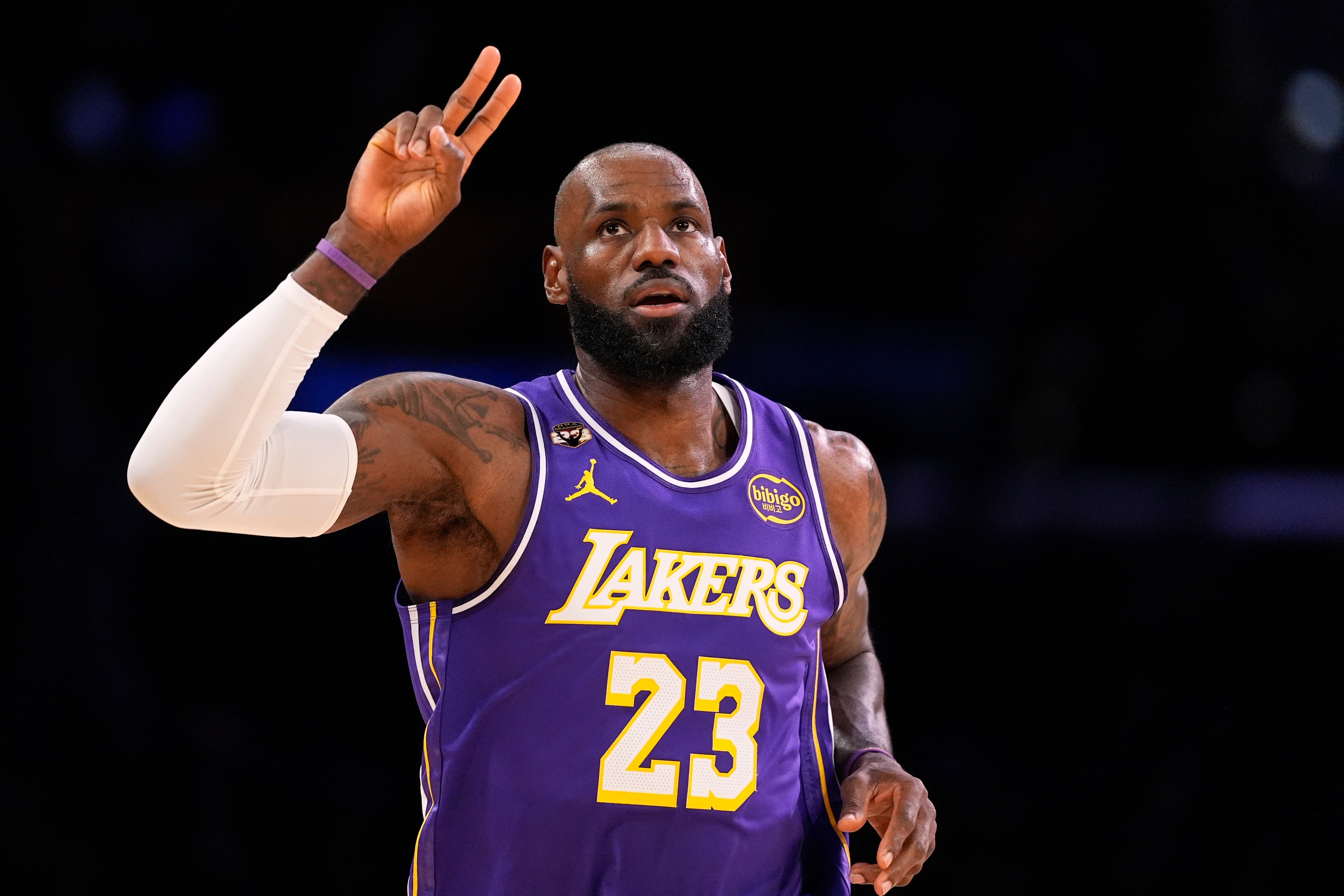 LeBron James made NBA history on Thursday