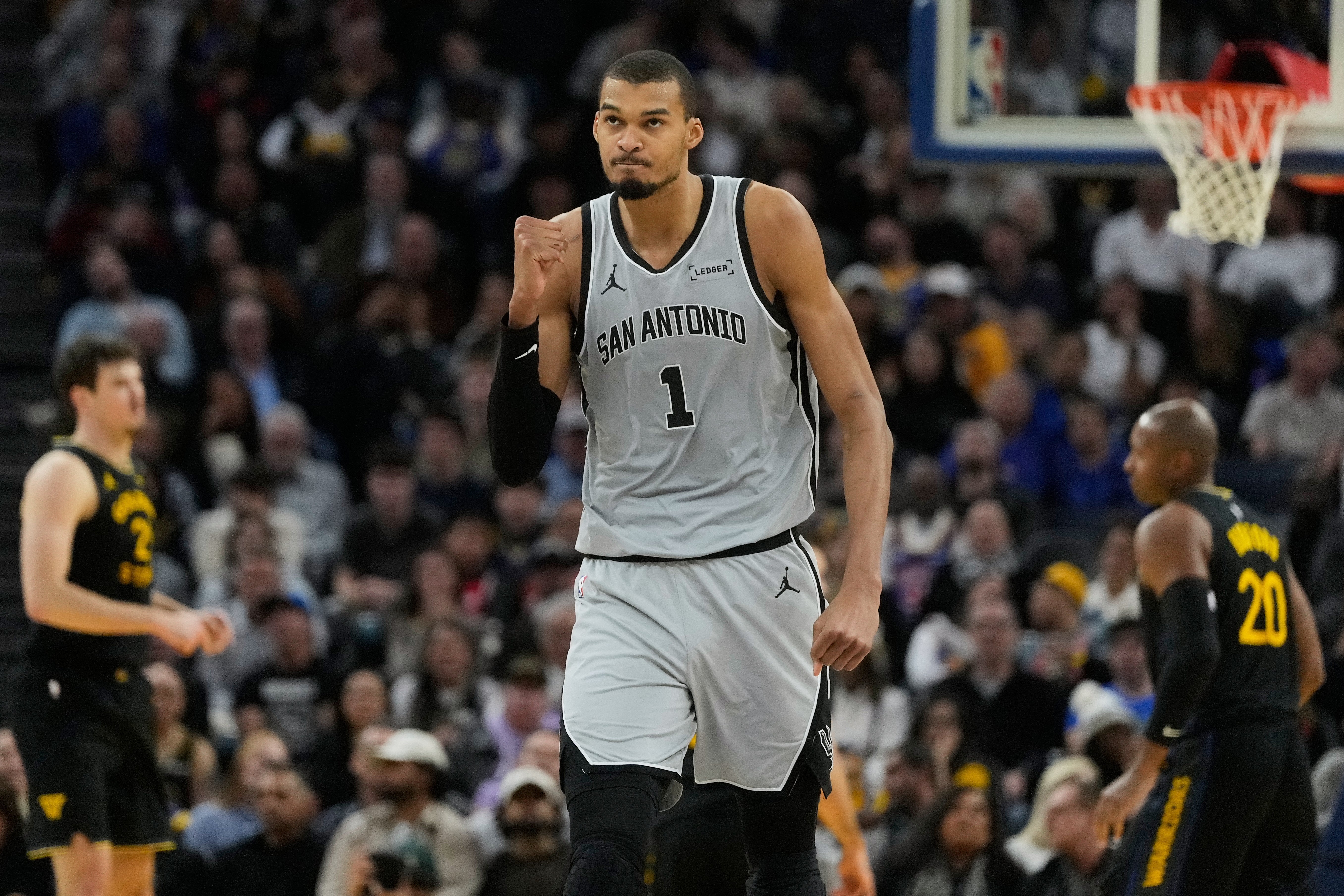 Meyers Taylor was inspired by the San Antonio Spurs