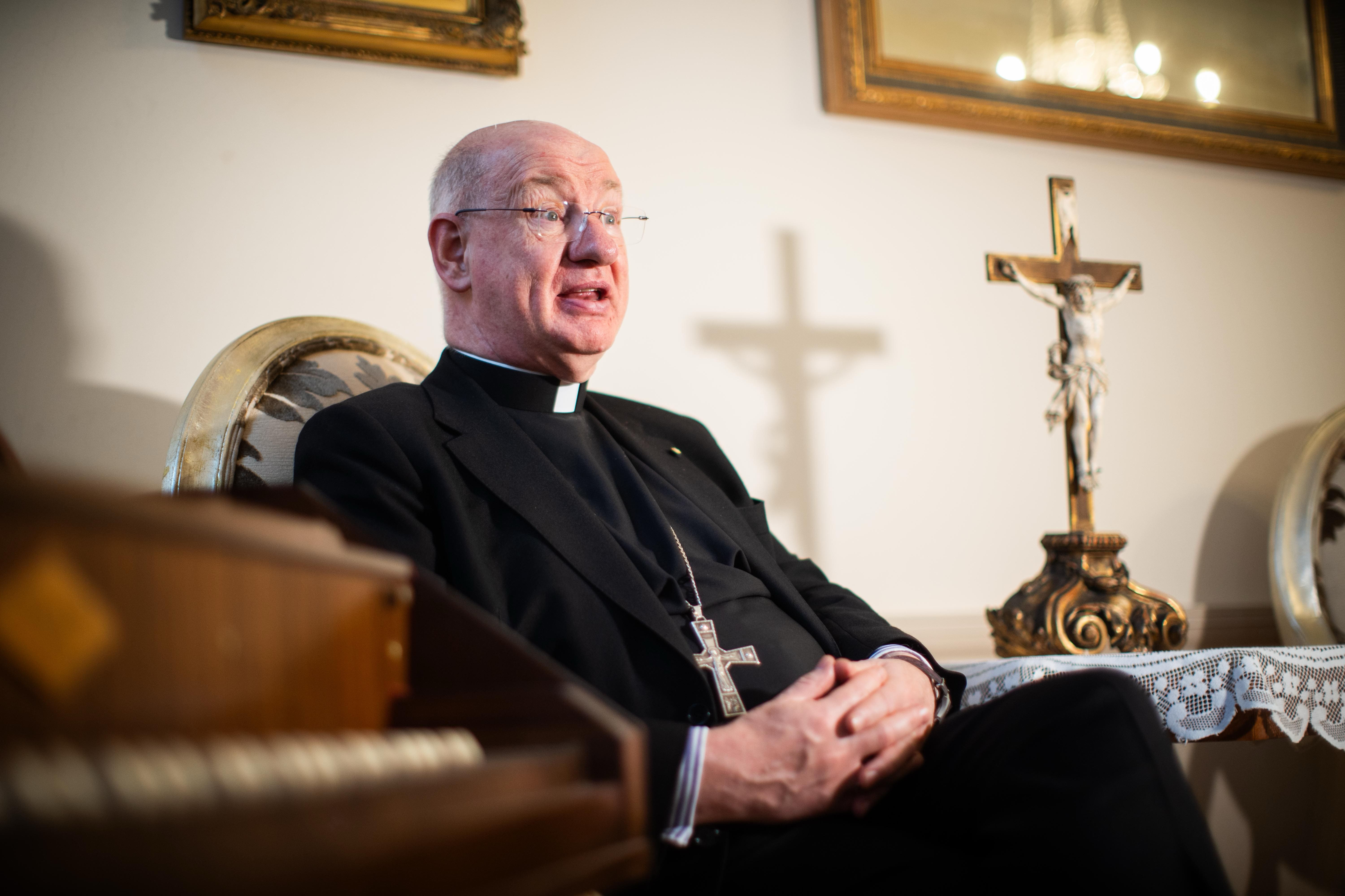 Archbishop-elect, Bishop Richard Moth (James Manning/PA)