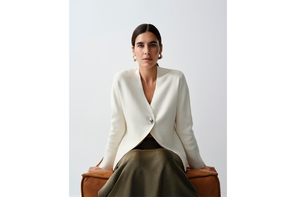 F&F cinched V-neck cardigan