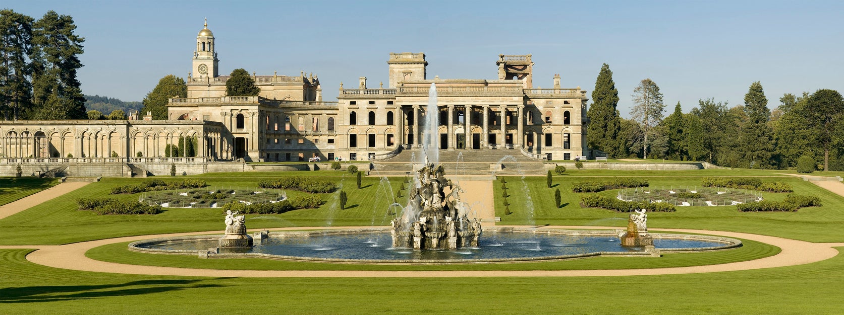 Witley Court was destroyed in a 1937 fire