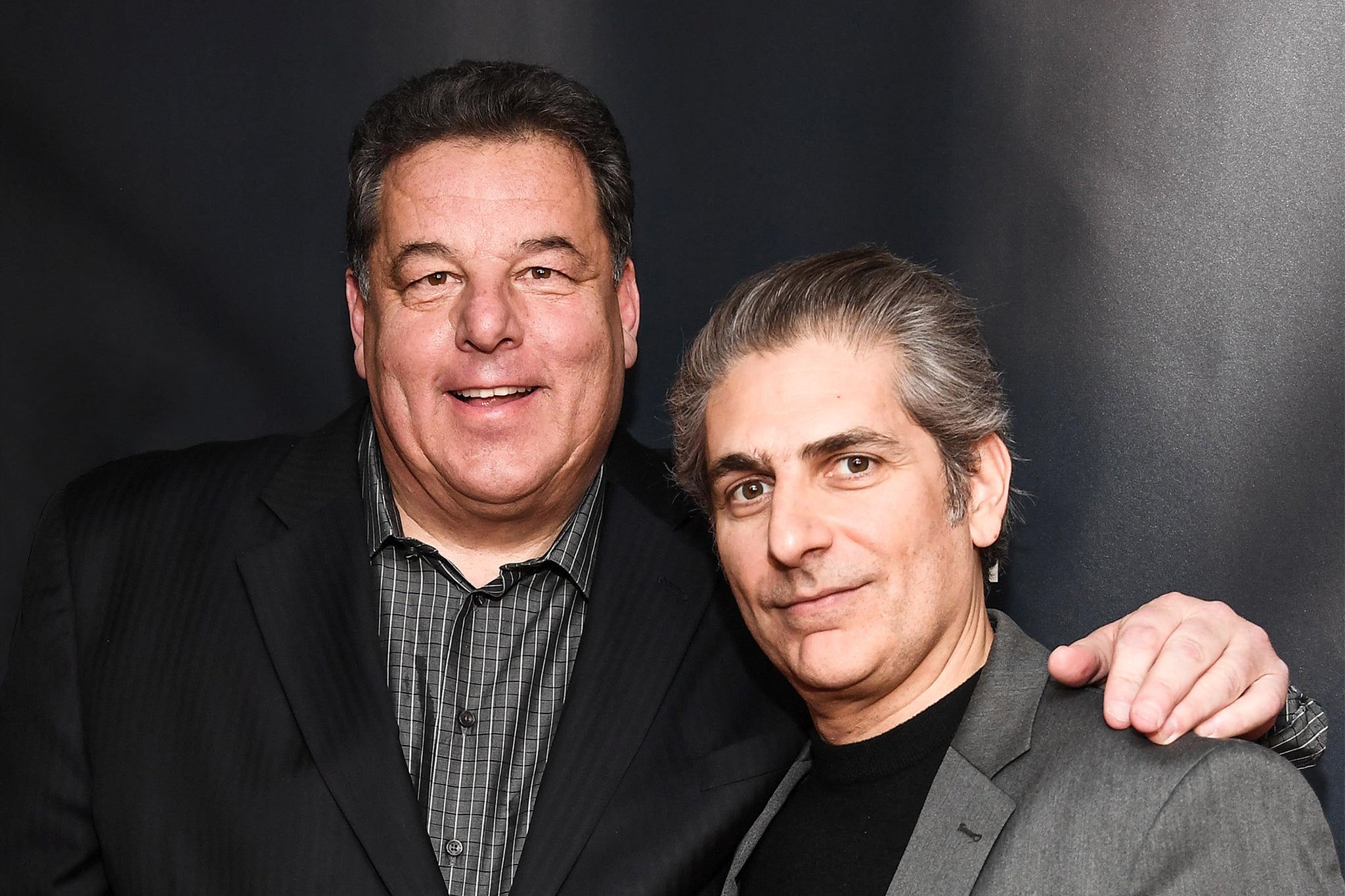 Co-hosts of ‘Talking Sopranos’ Steve Schirripa and Michael Imperioli are taking their hit podcast this side of the Atlantic this month
