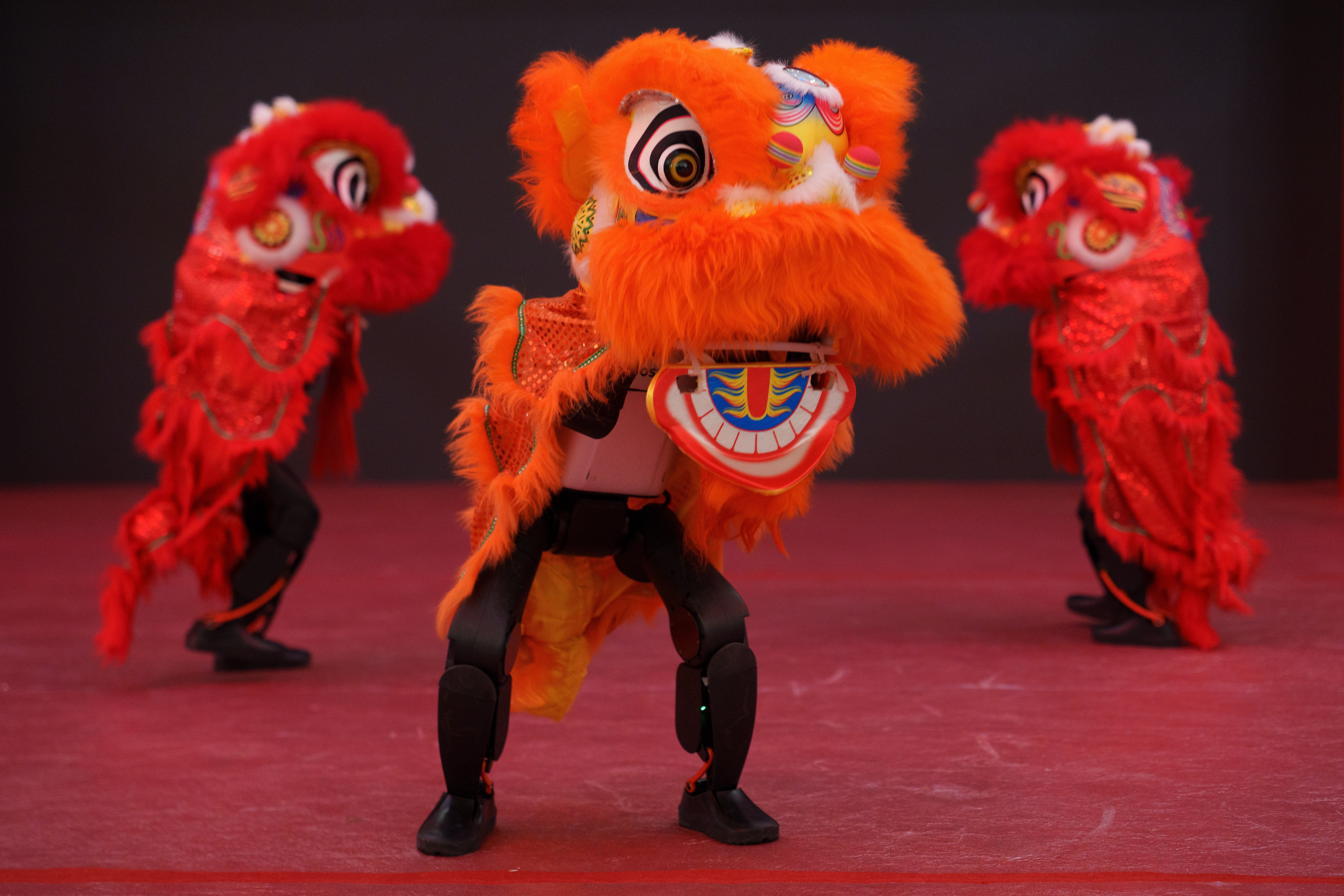 China Lunar New Year Robots