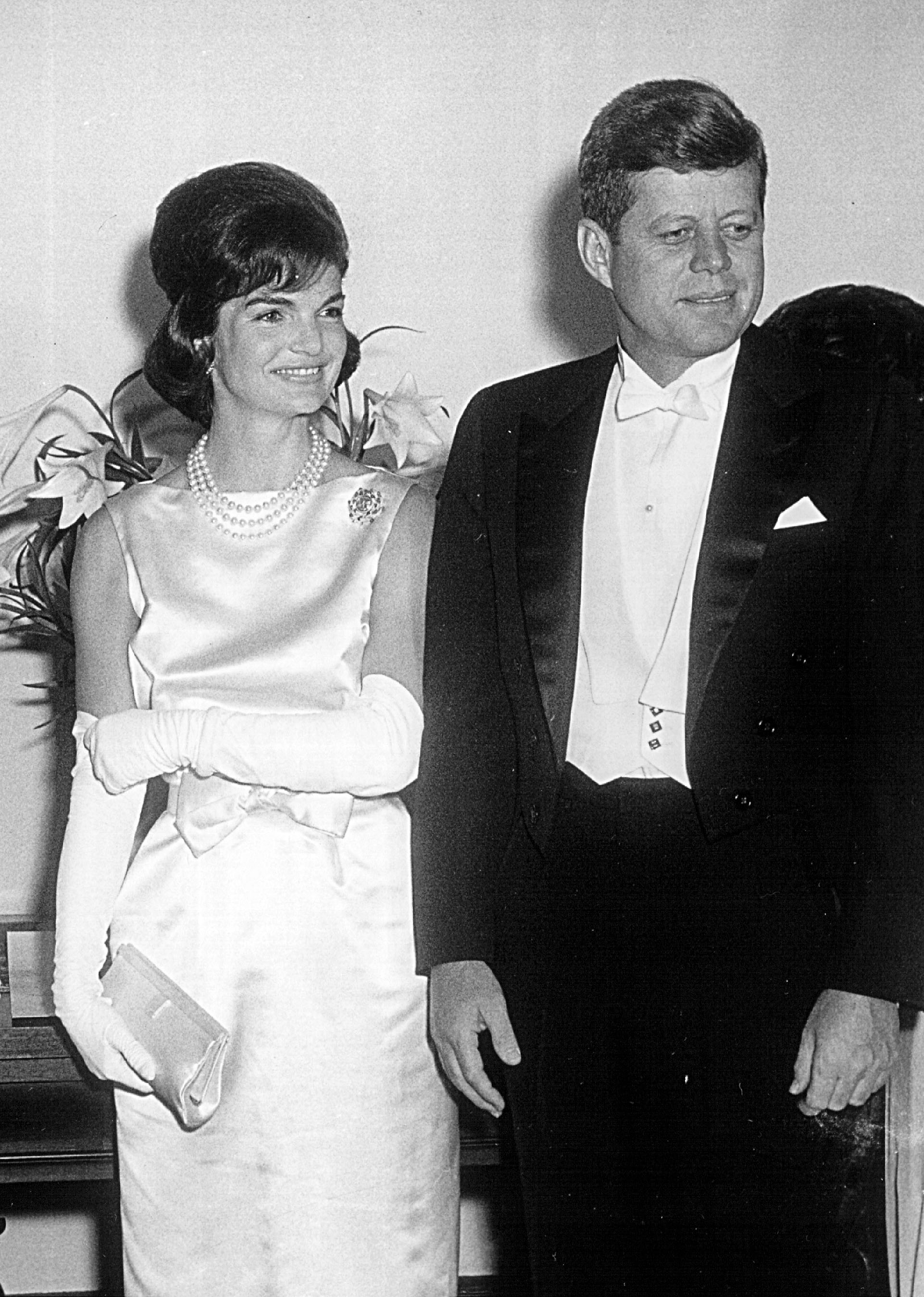 Jackie and John F Kennedy made a glamorous political couple