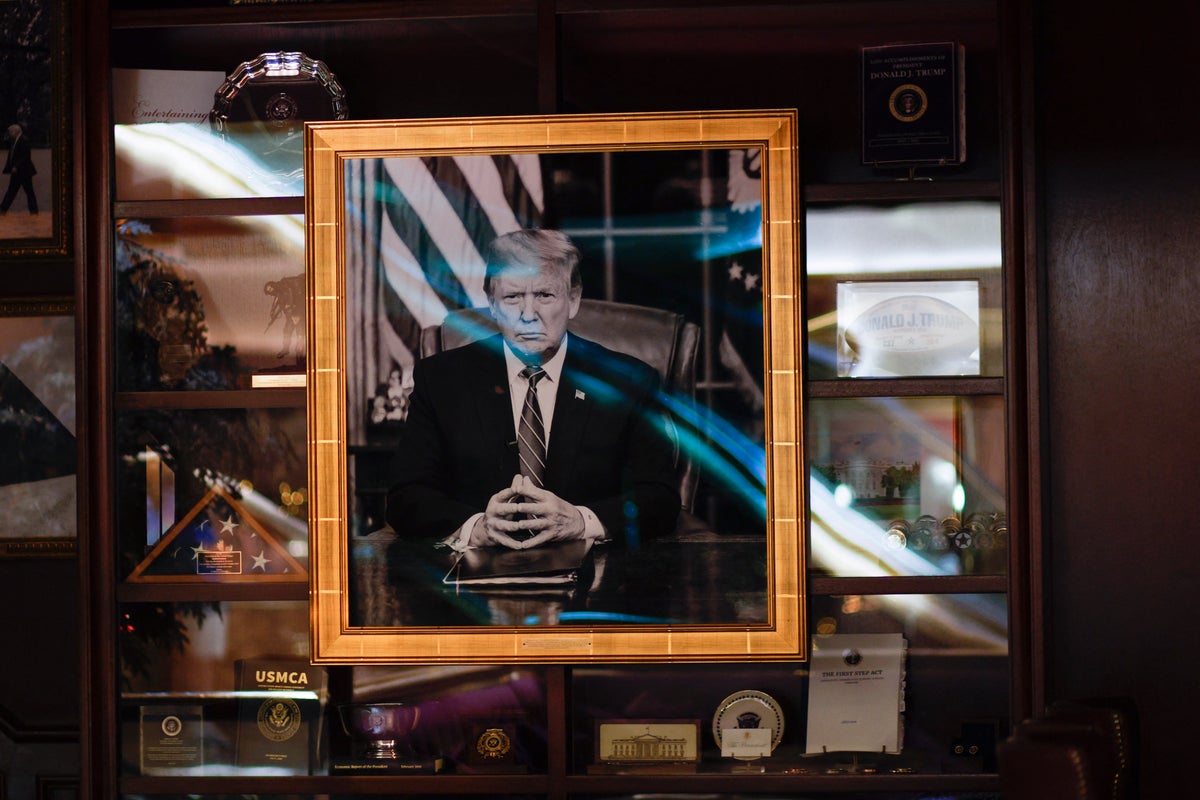 Trump wants to keep his official White House portrait from his first term out of public view: new report