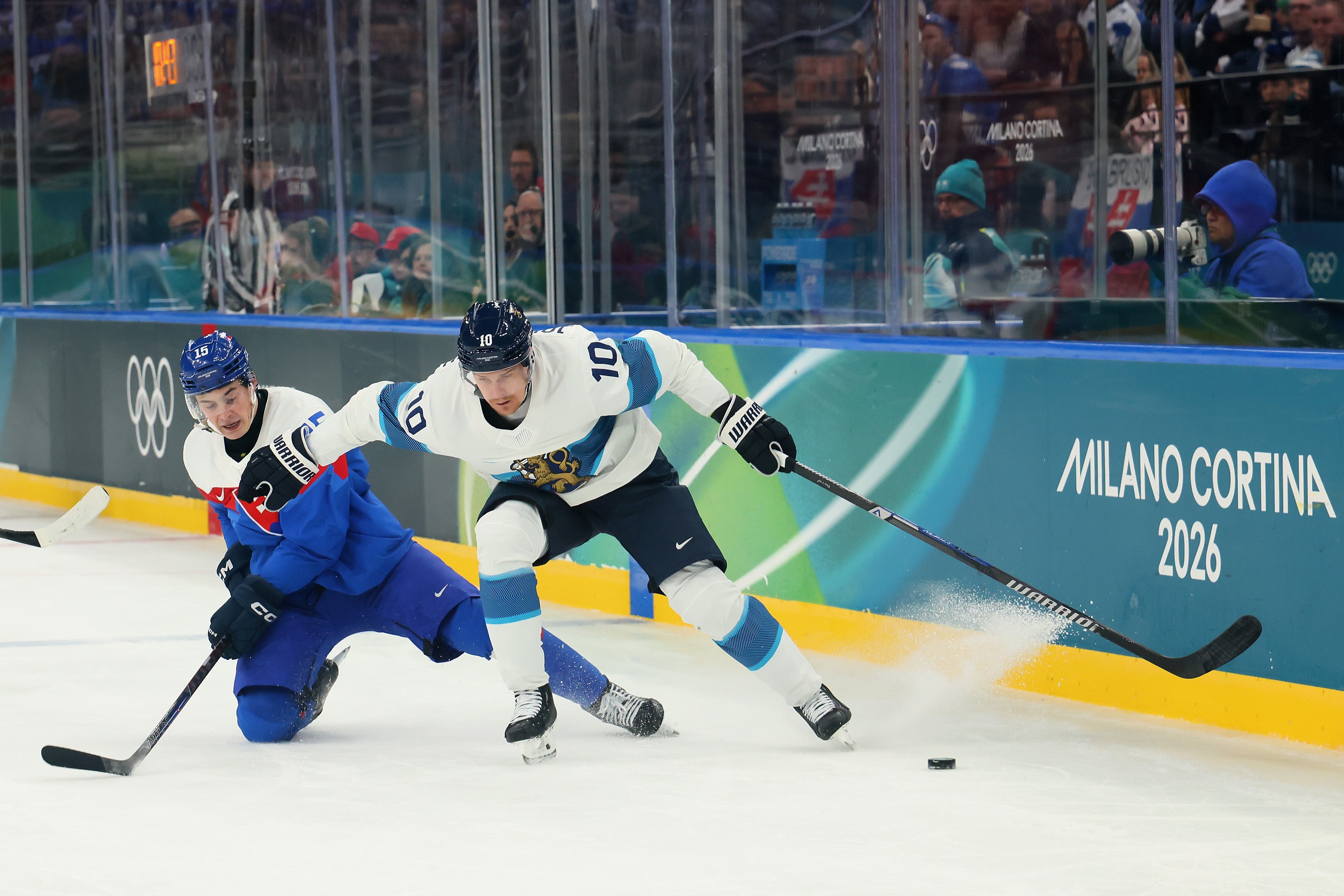 The man had turned up in Milan to support his national ice hockey team at the Winter Olympics