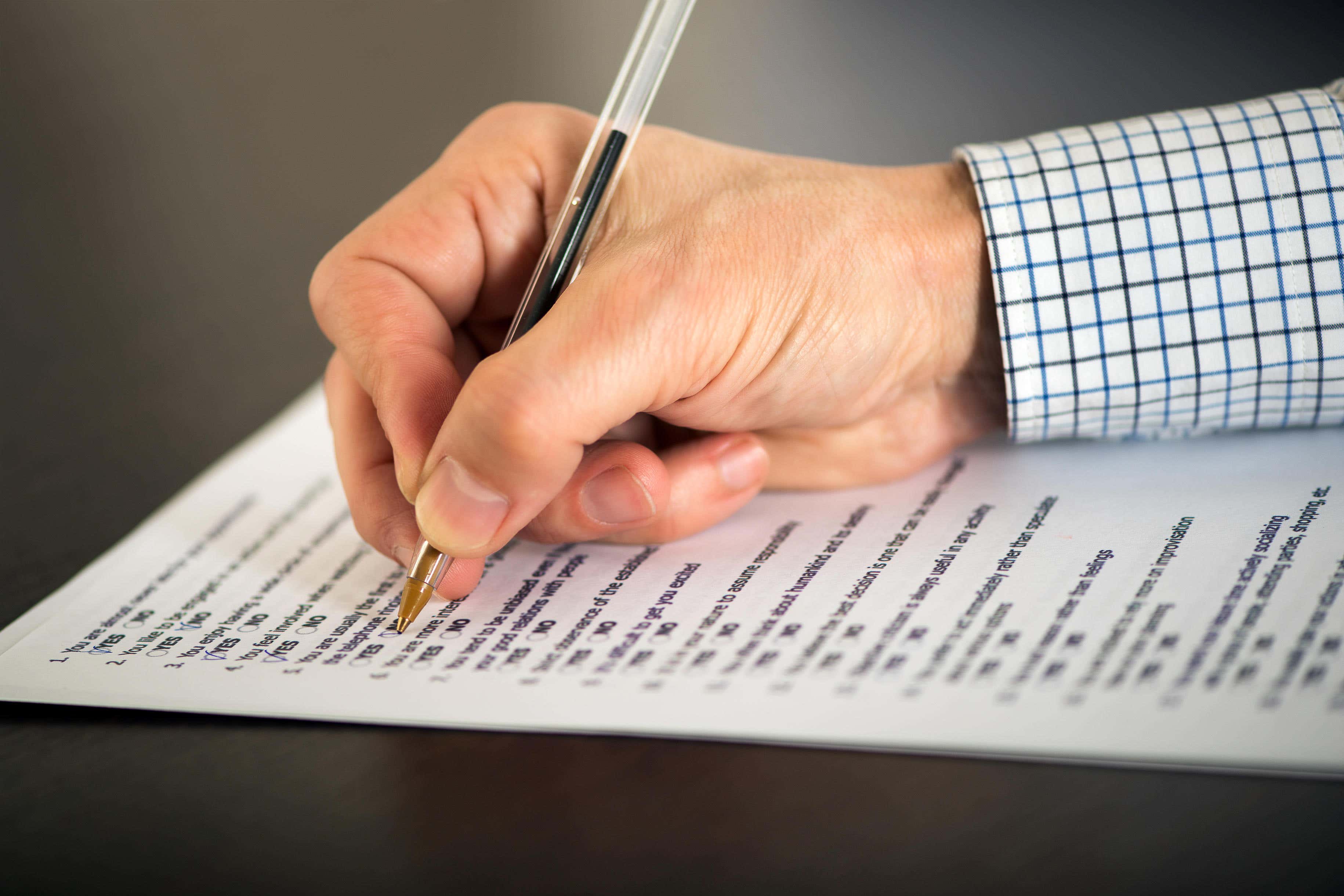 Don’t leave writing a will too late (Alamy/PA)