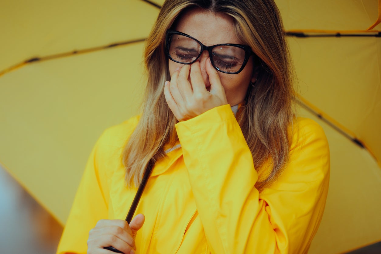 One way of seeking to lift your mood could be to think of ways to make you feel hopeful – not despite but because of the rainy weather