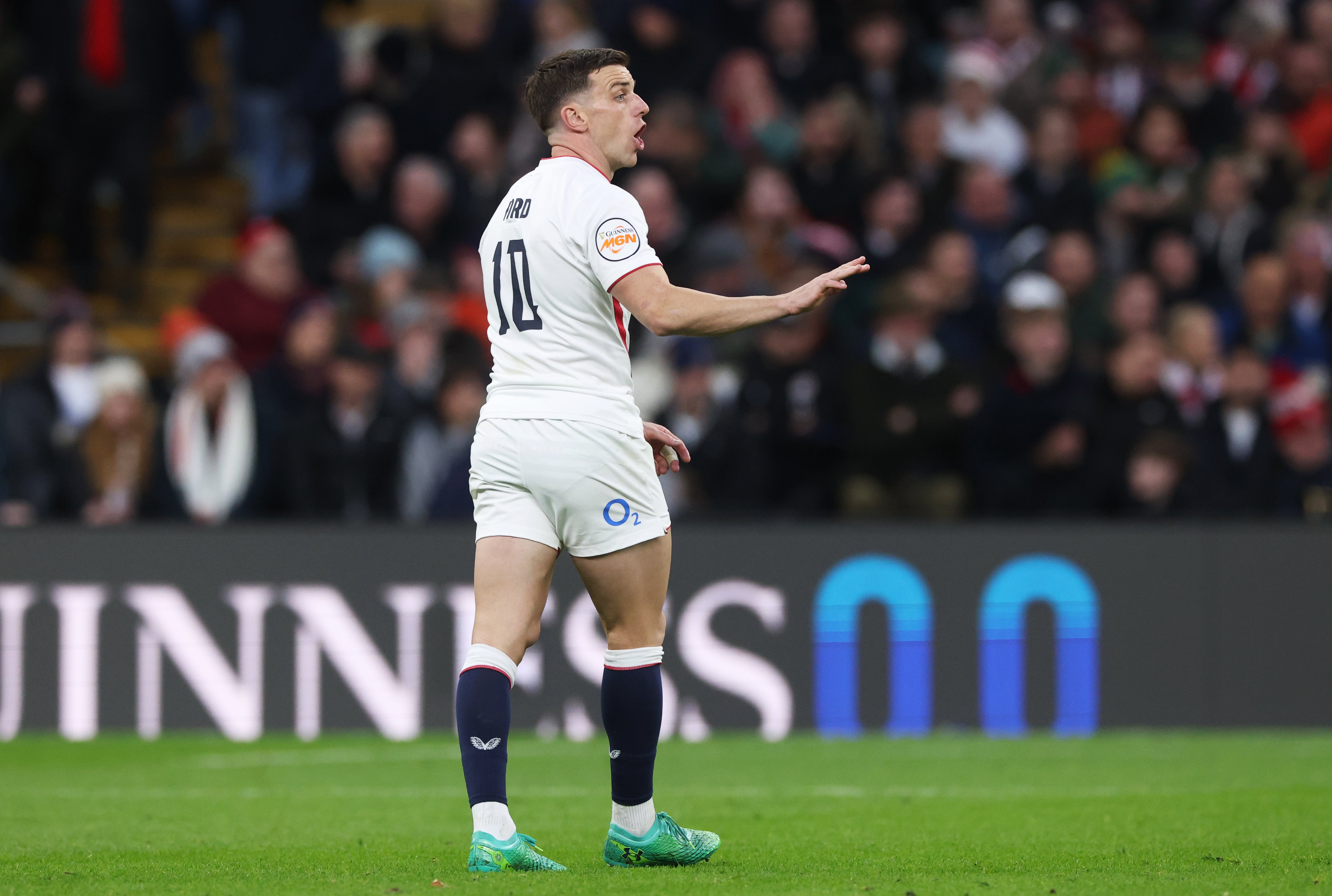 George Ford is a key communicator for England on and off the pitch