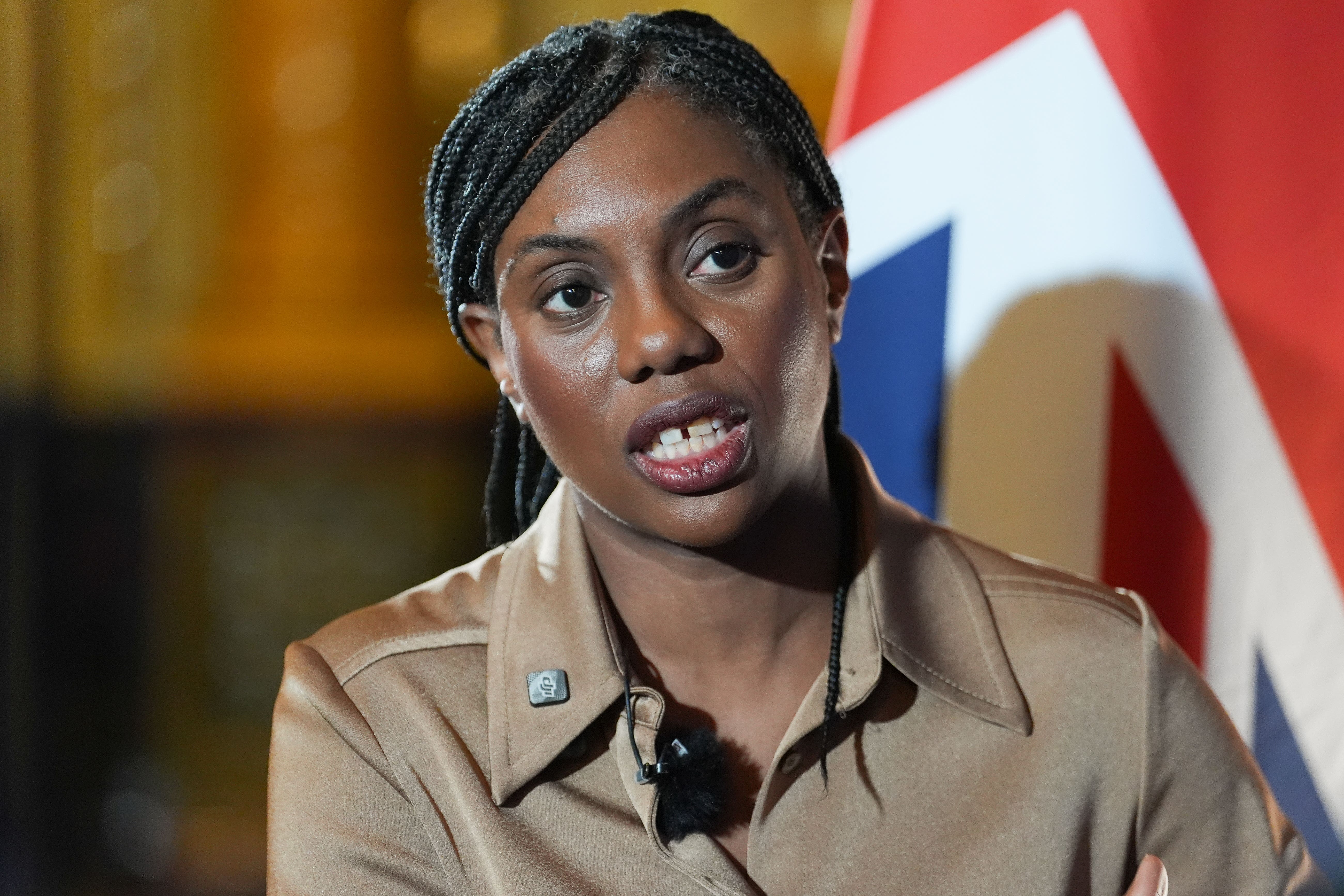Conservative Party leader Kemi Badenoch (Lucy North/PA)