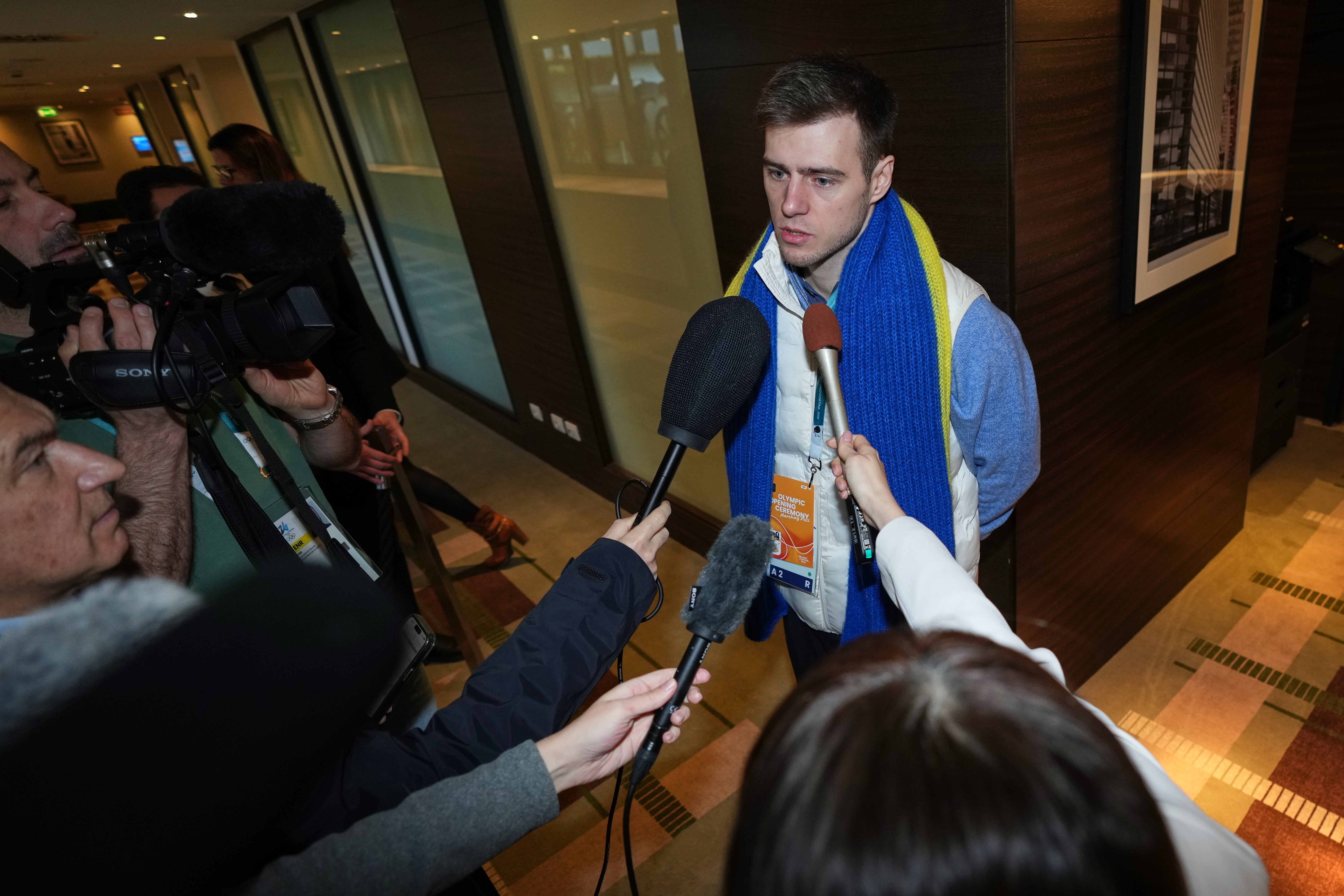 Vladyslav Heraskevych was pessimistic he would get his Olympic moment regardless of the outcome