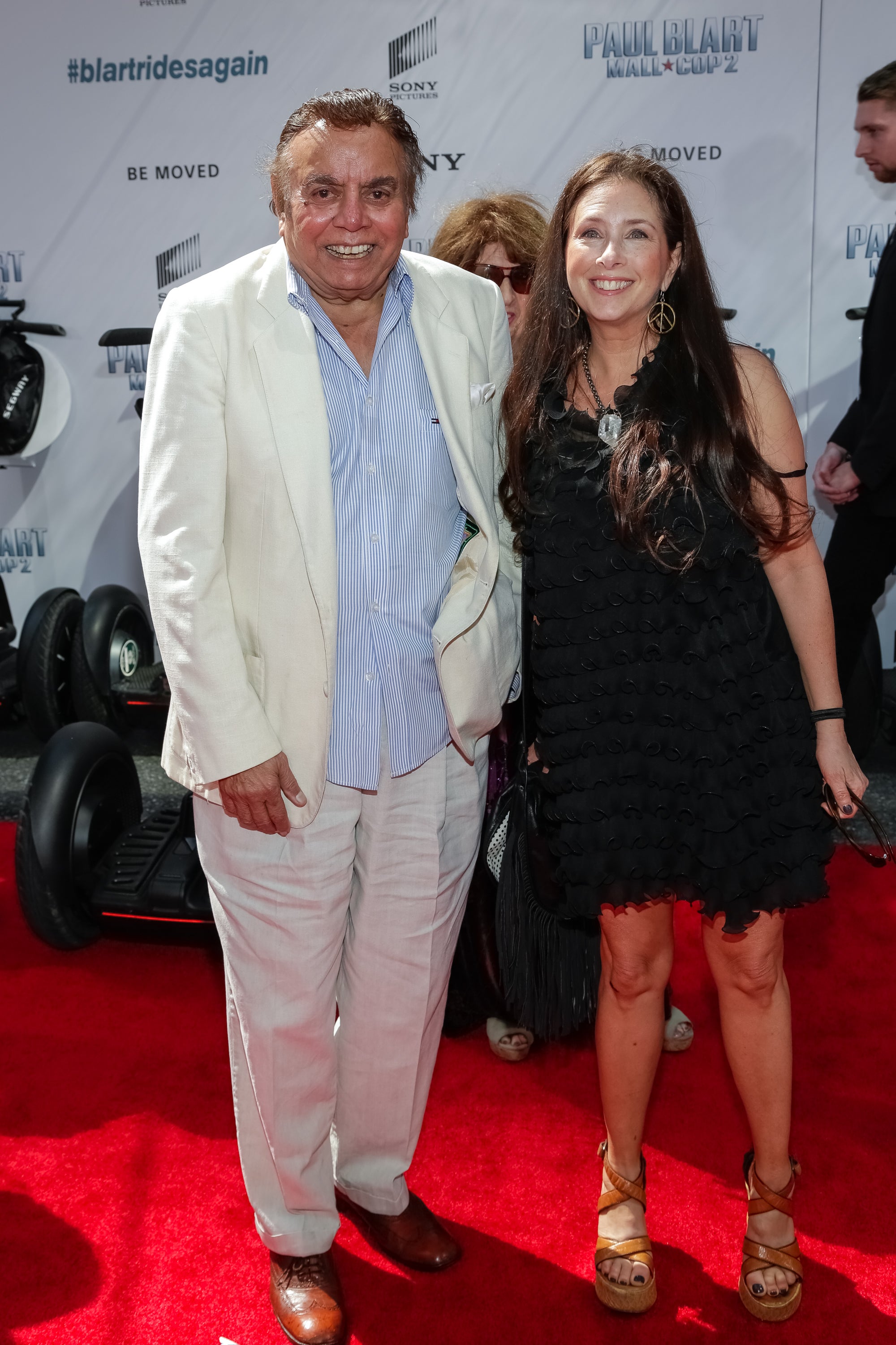 Шели Десаи на премијери филма 'Пол Бларт: Полицајац из тржног центра 2' 2015.