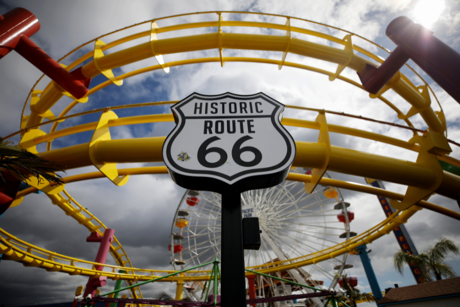 The starting point of famous Route 66 will be relocated from downtown Chicago to the city's famous tourist attraction, Navy Pier, on March 25