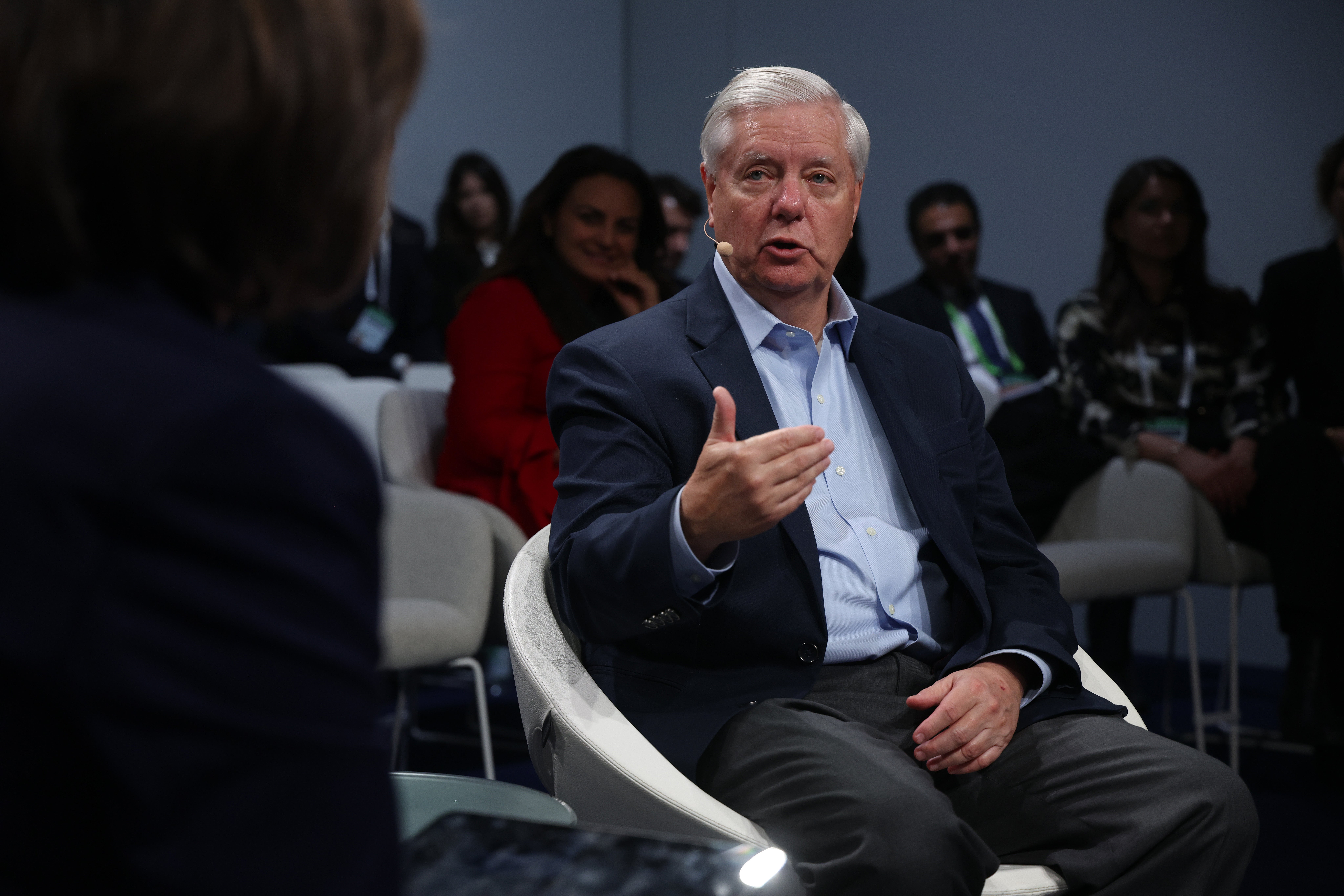 Lindsey Graham says Greenland ‘is behind us’ and ‘who gives a s***’ who owns the territory