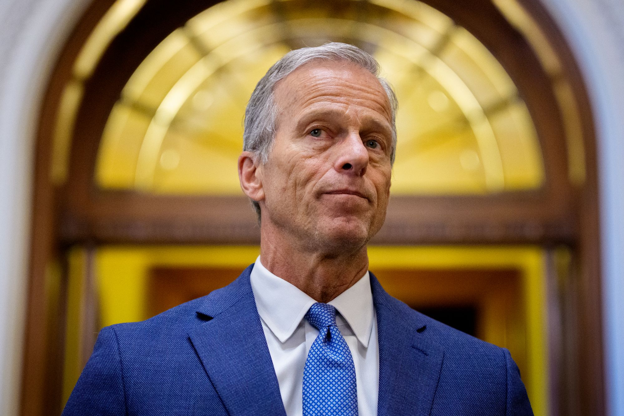 Trump has been pushing Senate Majority Leader John Thune to move up pinch nan bill