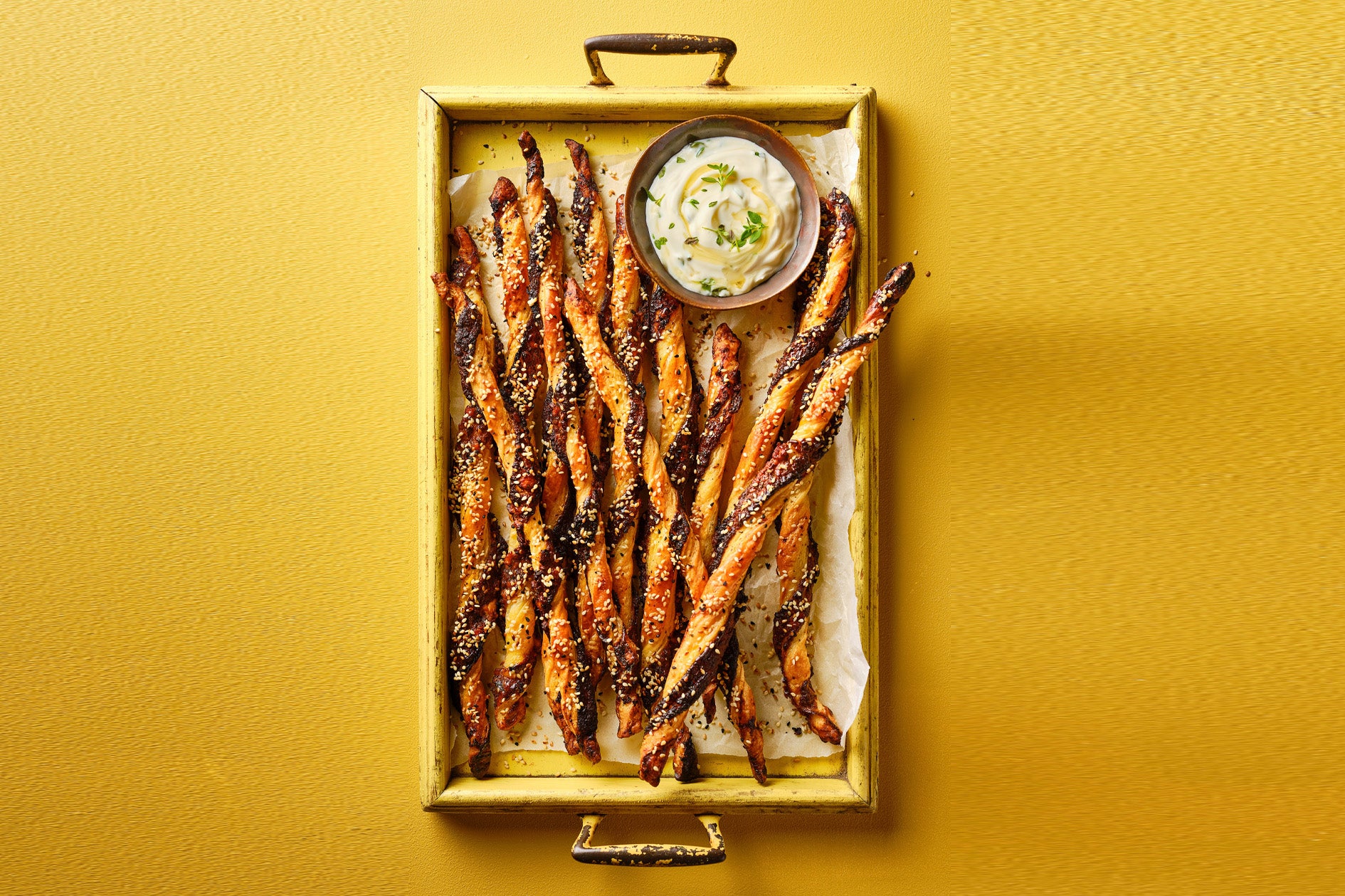 Ryan Riley recipe for joy: Black olive, feta and honey twists