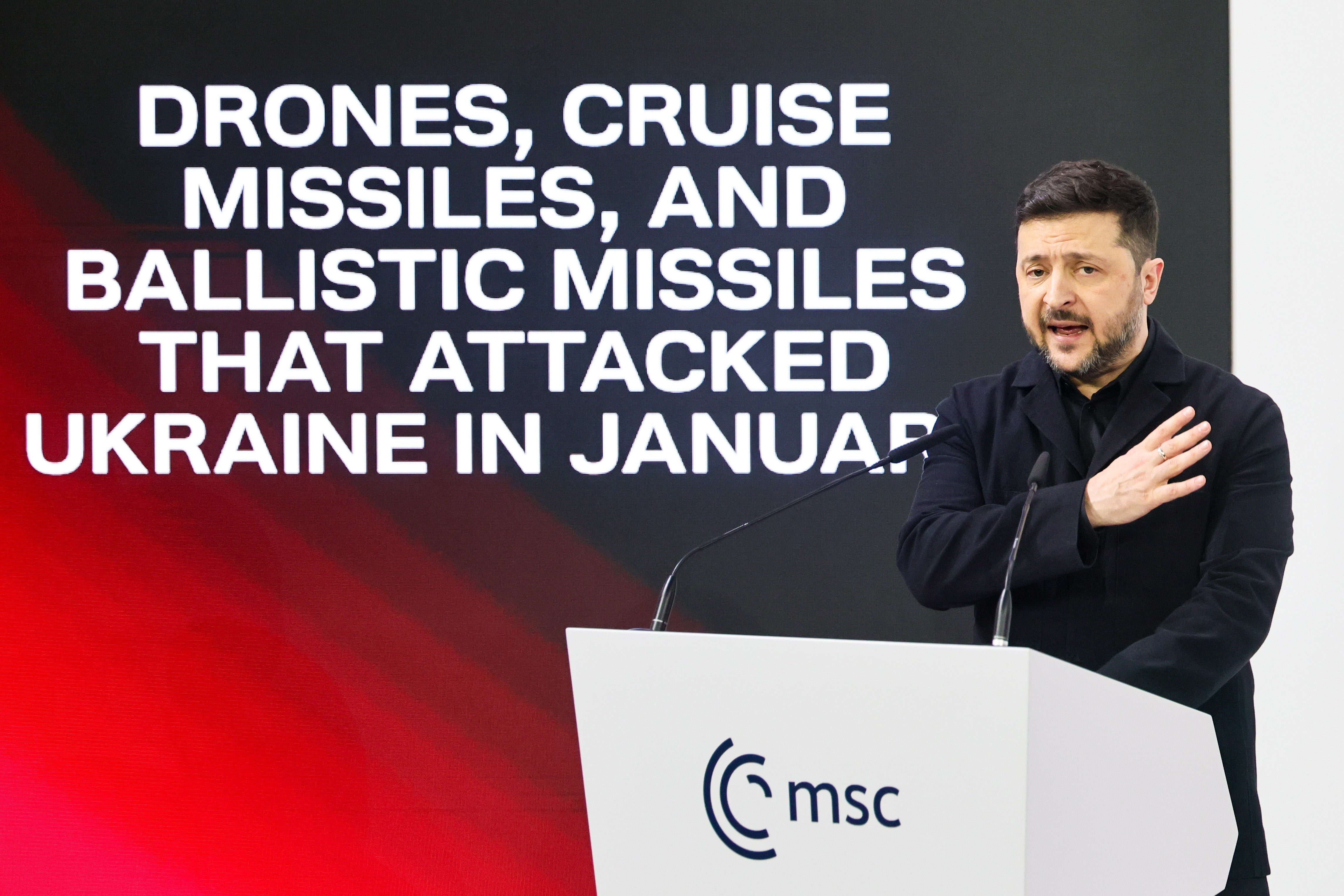 Zelensky at Munich Conf