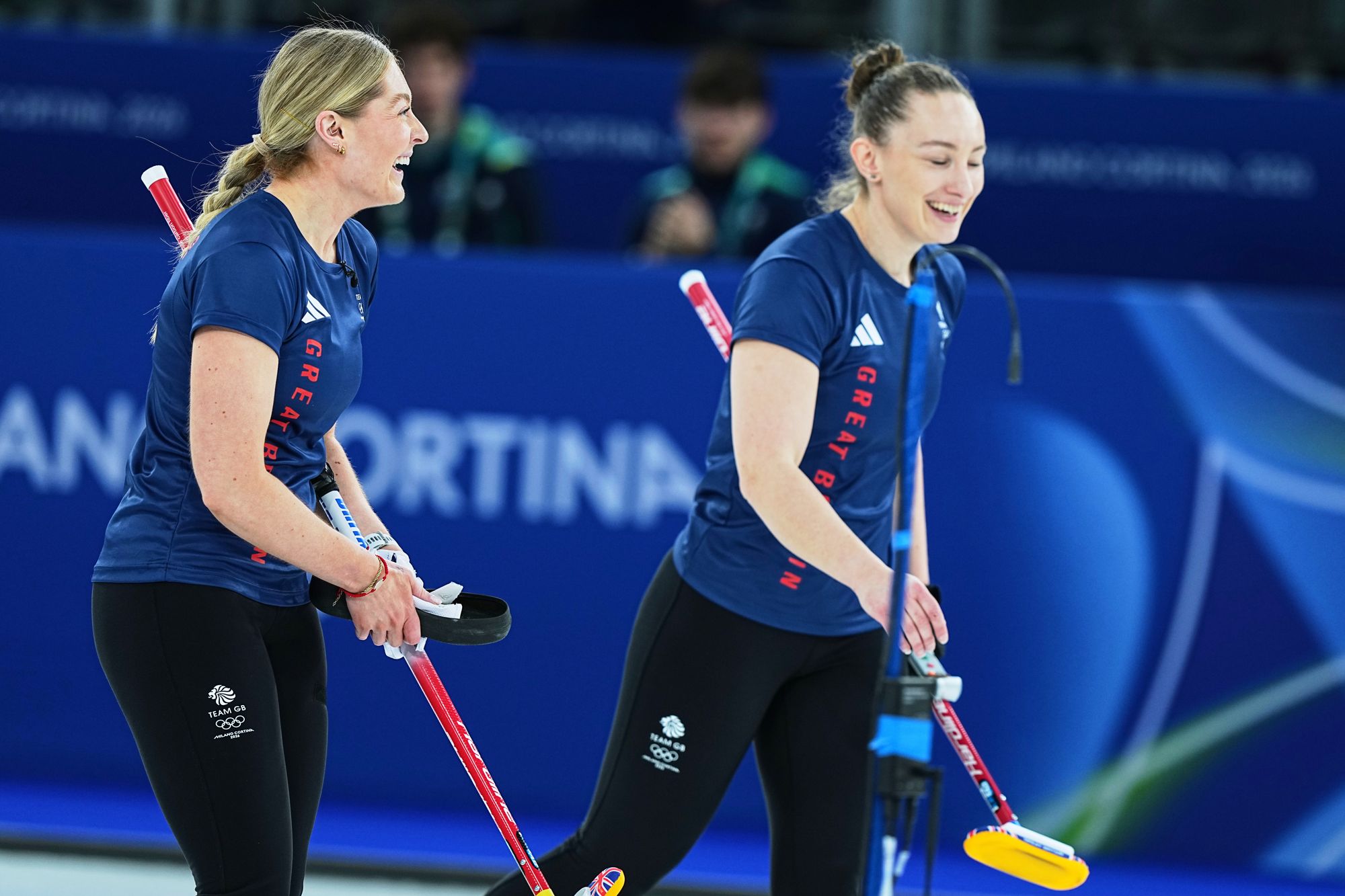 <p>Team GB stunned world champions Canada to claim victory</p>