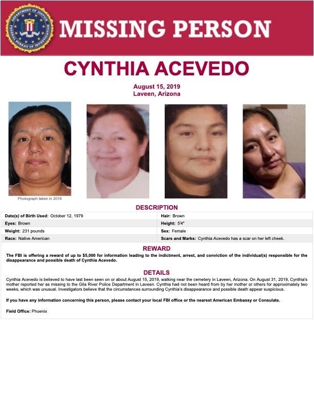 Guthrie Other Missing Persons