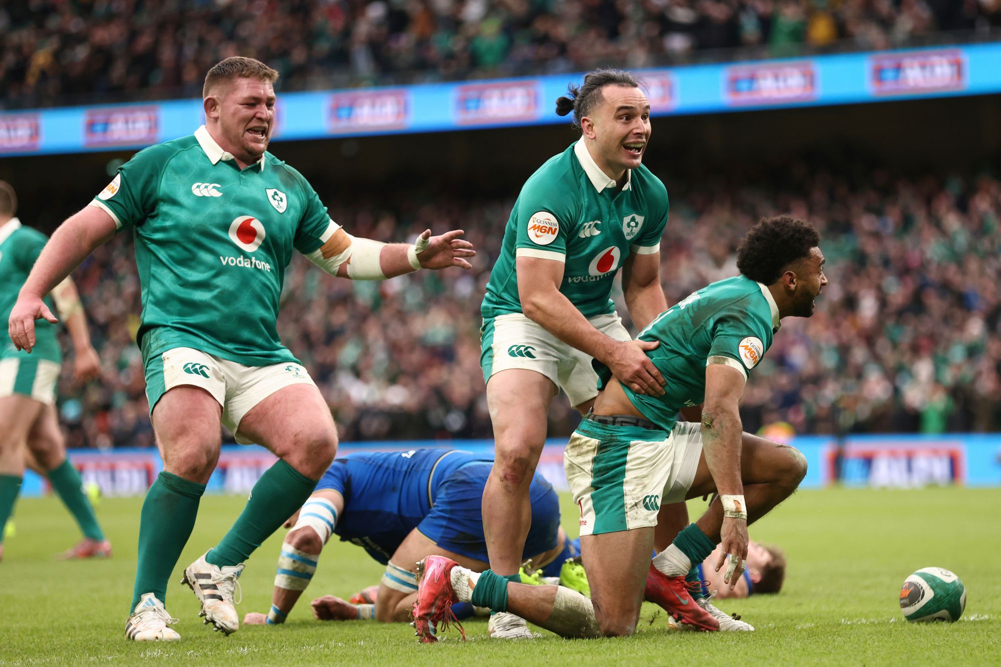 A relieved Ireland eventually sealed victory
