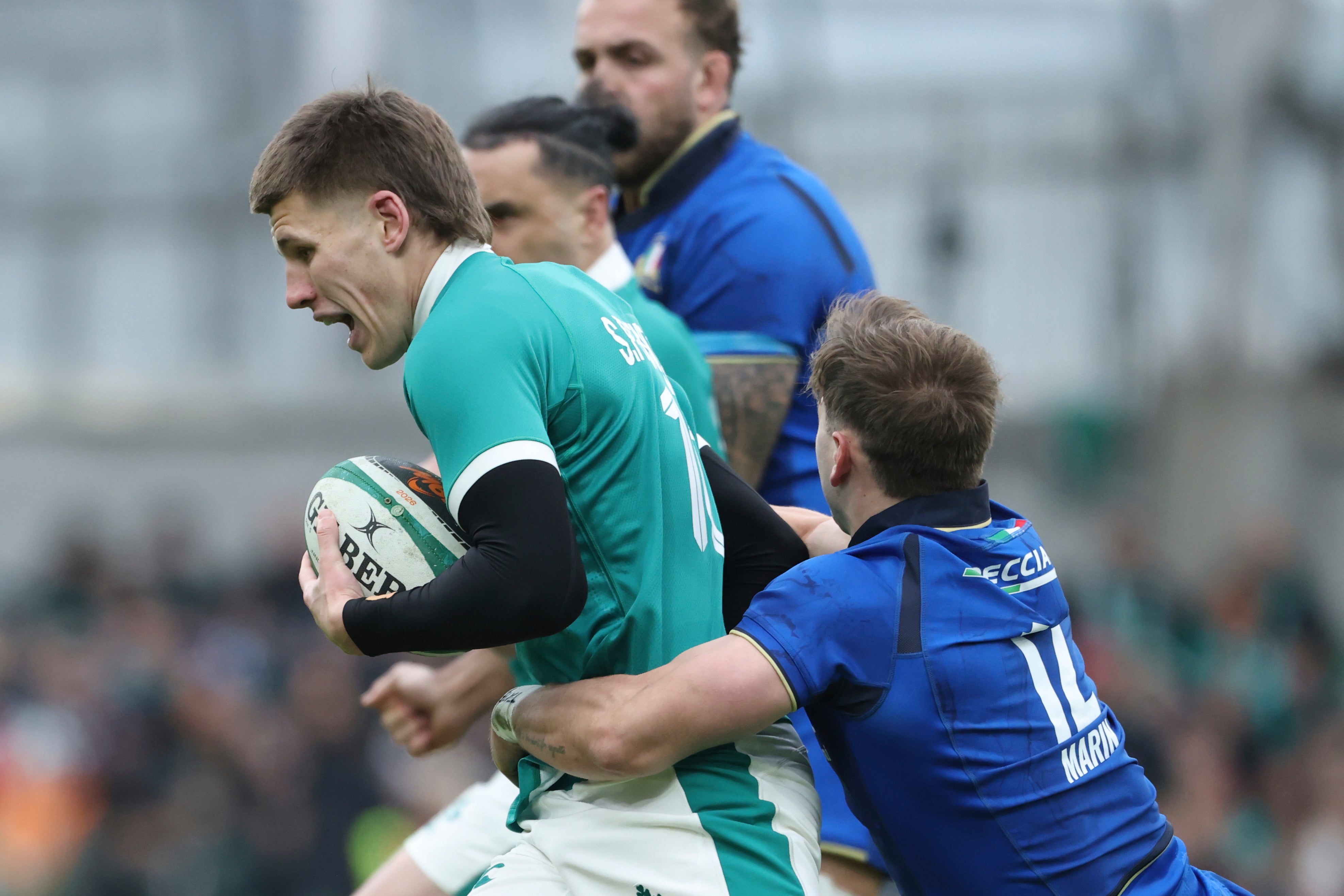 Sam Prendergast endured another outing to forget in Dublin