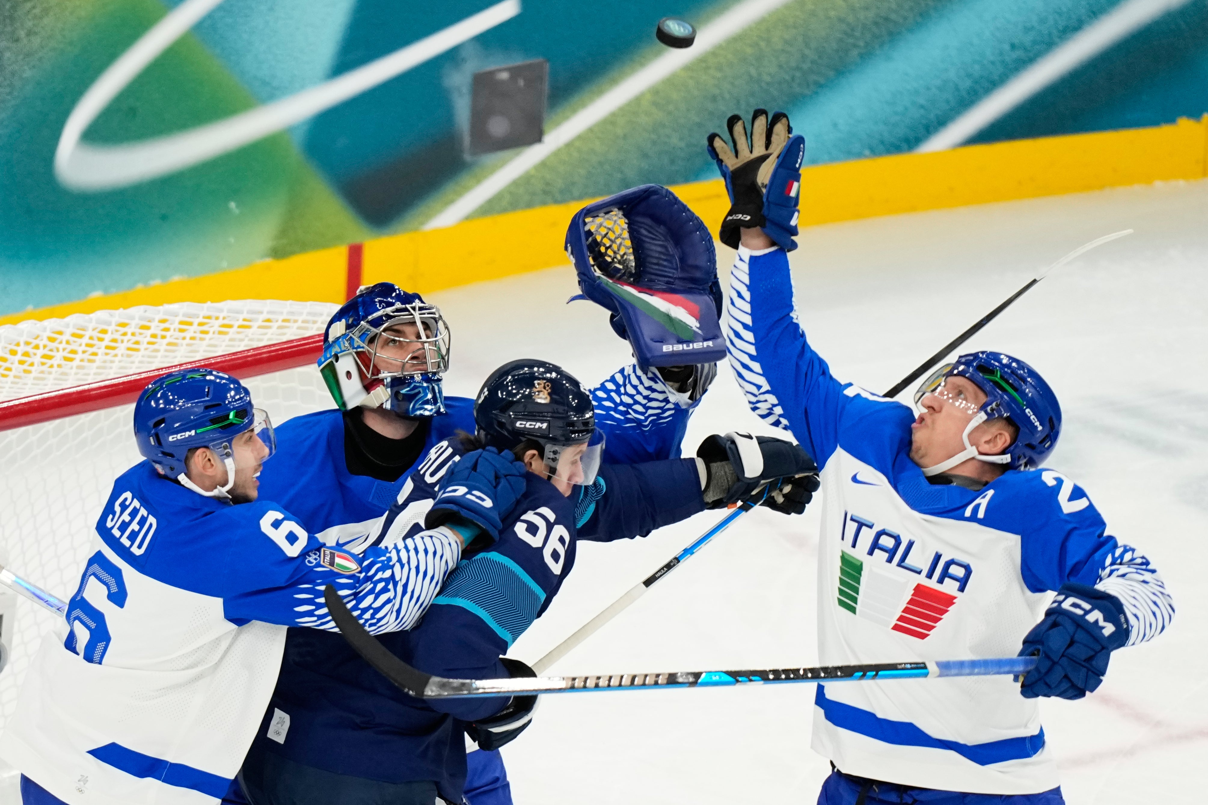 APTOPIX Milan Cortina Olympics Ice Hockey