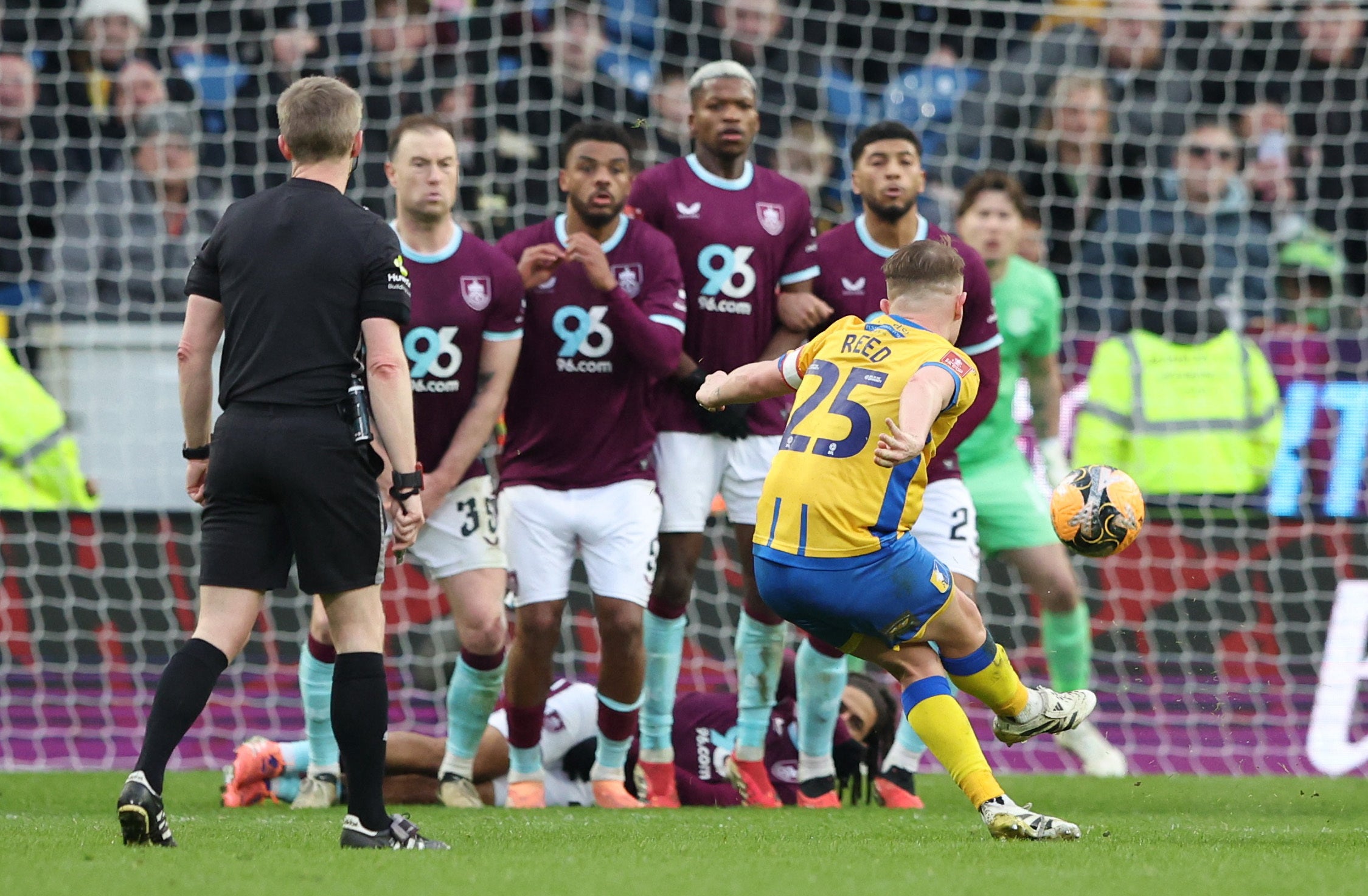 Reed’s match-winning free kick against Burnley