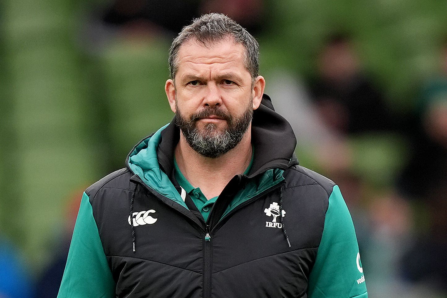 Andy Farrell hailed Ireland’s character as they escaped with a win from an error-strewn performance (Niall Carson/PA)
