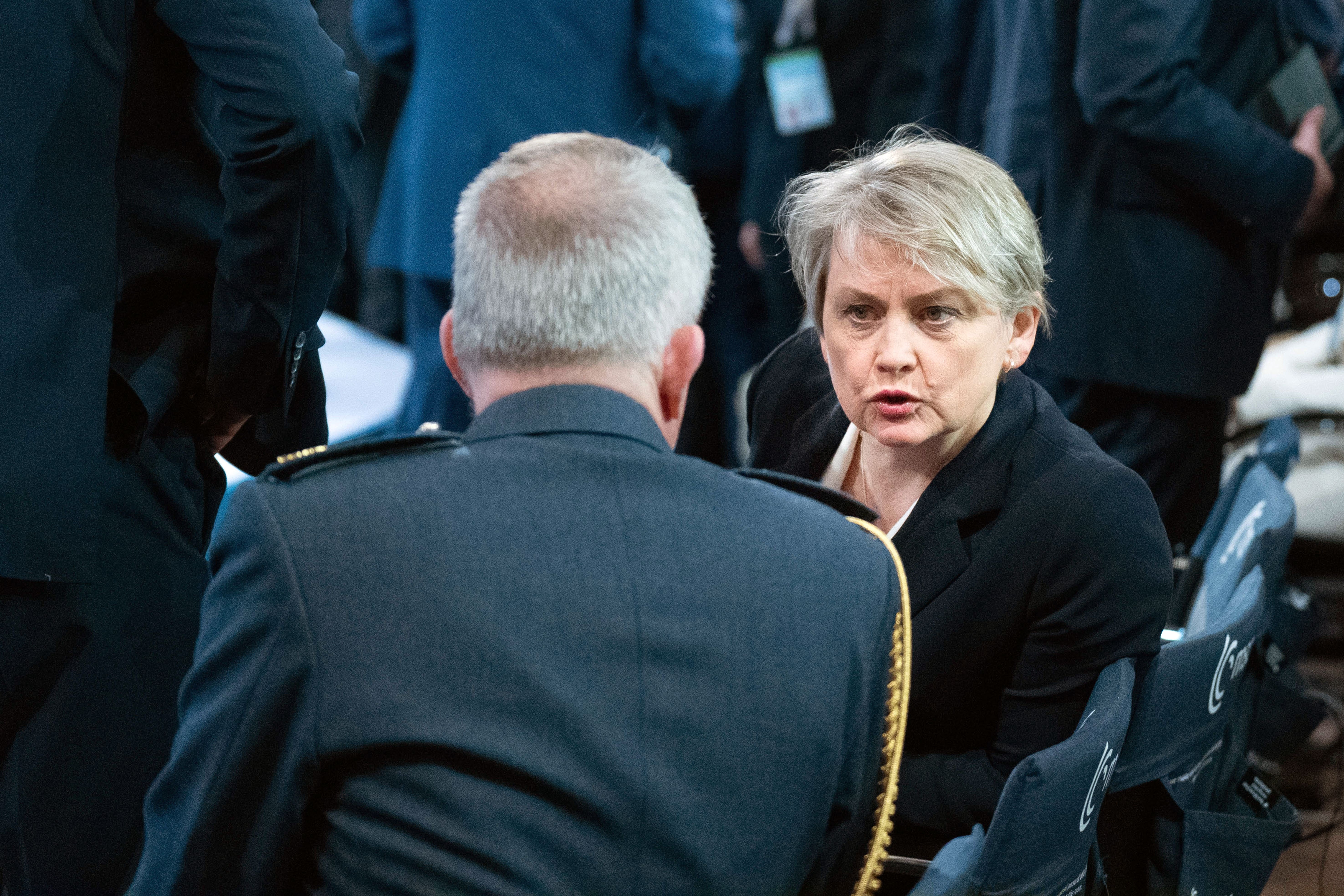 The Foreign Secretary will speak to broadcasters a day after the UK pinned the blame for Alexei Navalny’s death on the Russian state (Stefan Rousseau/PA)