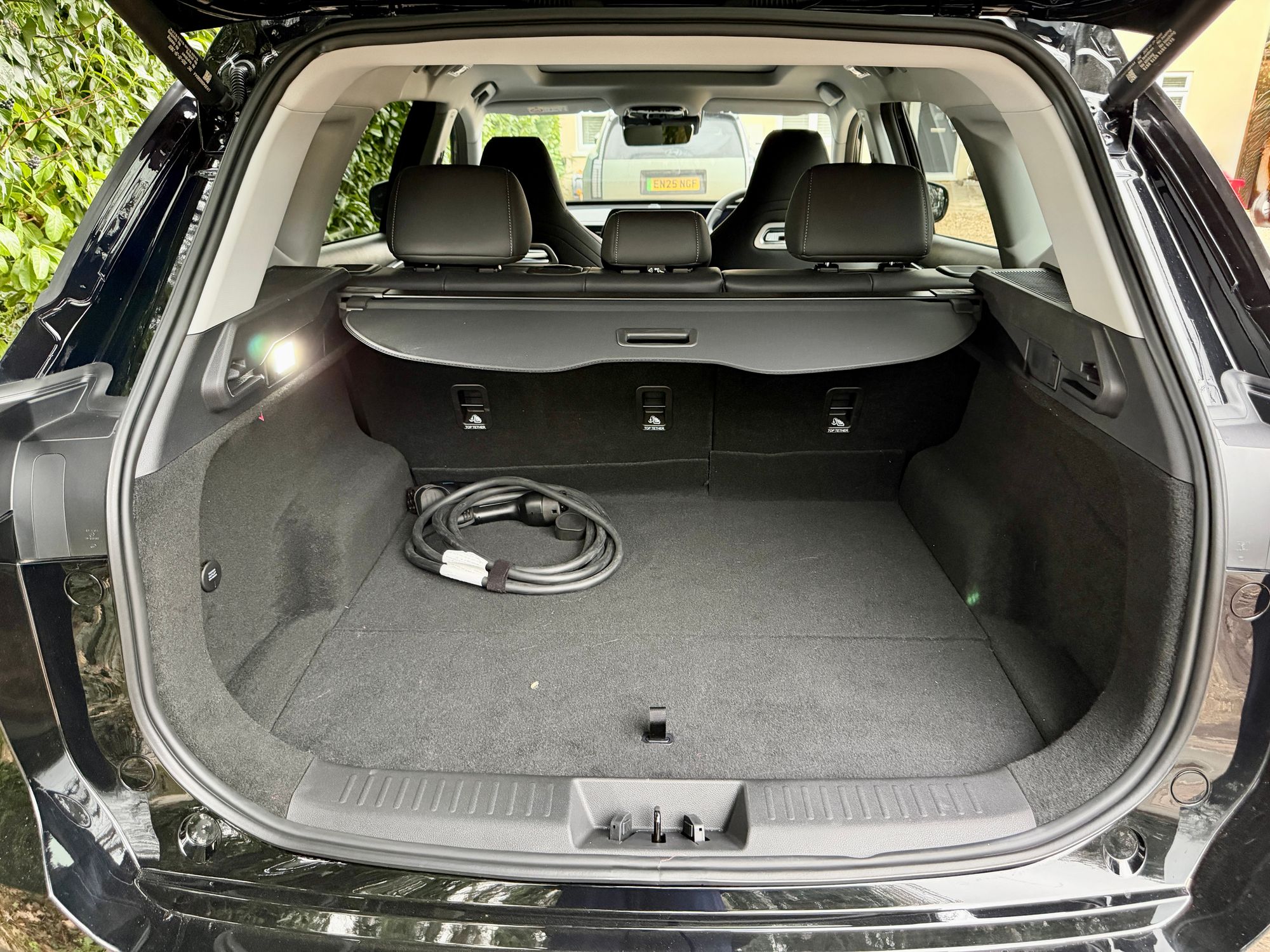 The Chery Tiggo 7's boot has 565 litres of space, rising to 1,396 litres with the rear seats folded