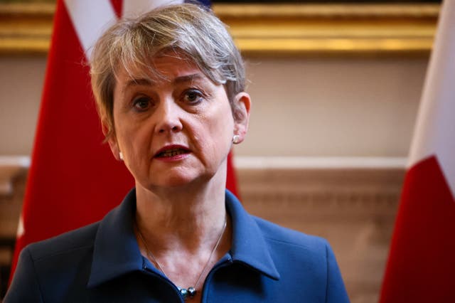 <p>Yvette Cooper  (PA)</p>
