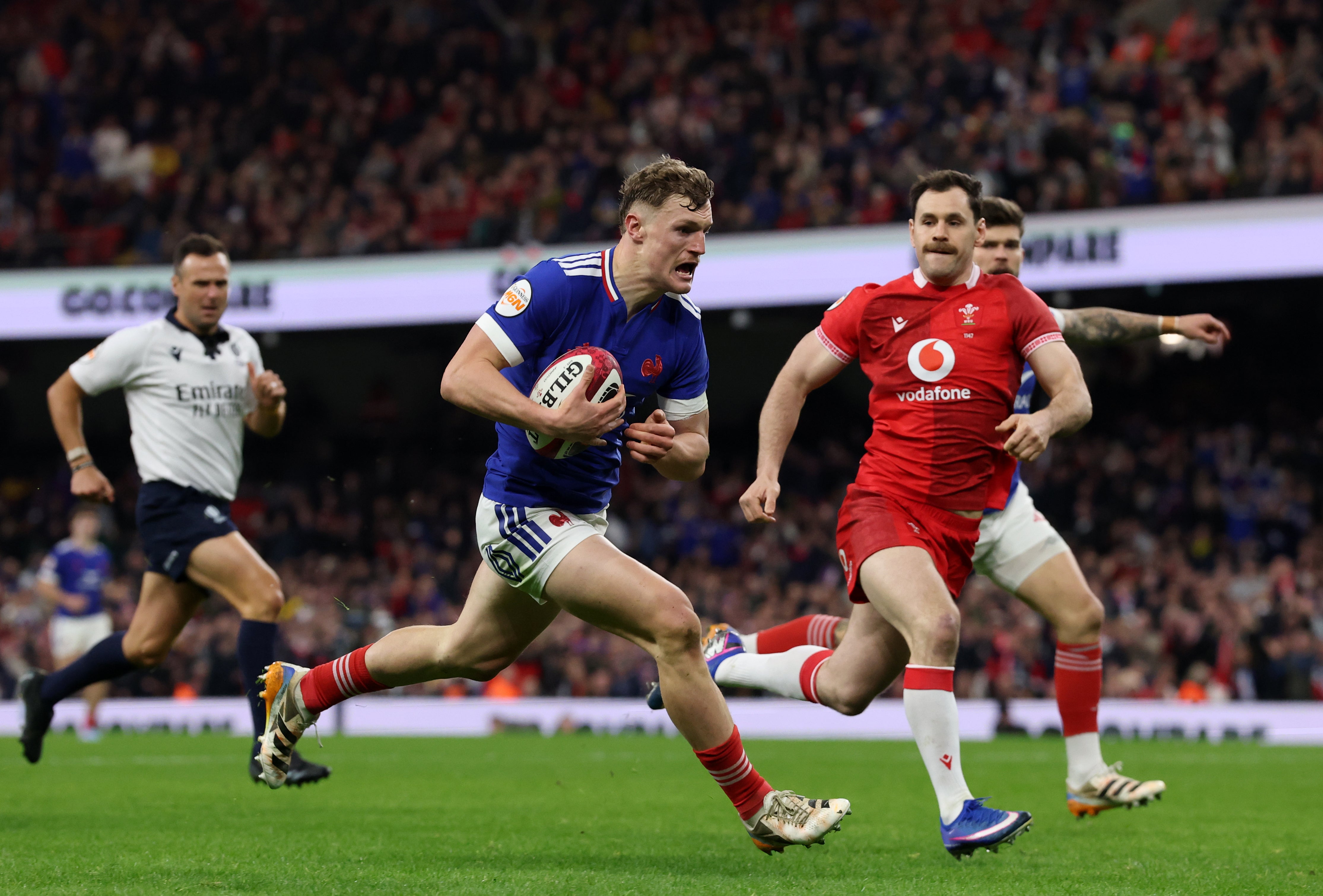 Emilien Gailleton got the scoring started for France