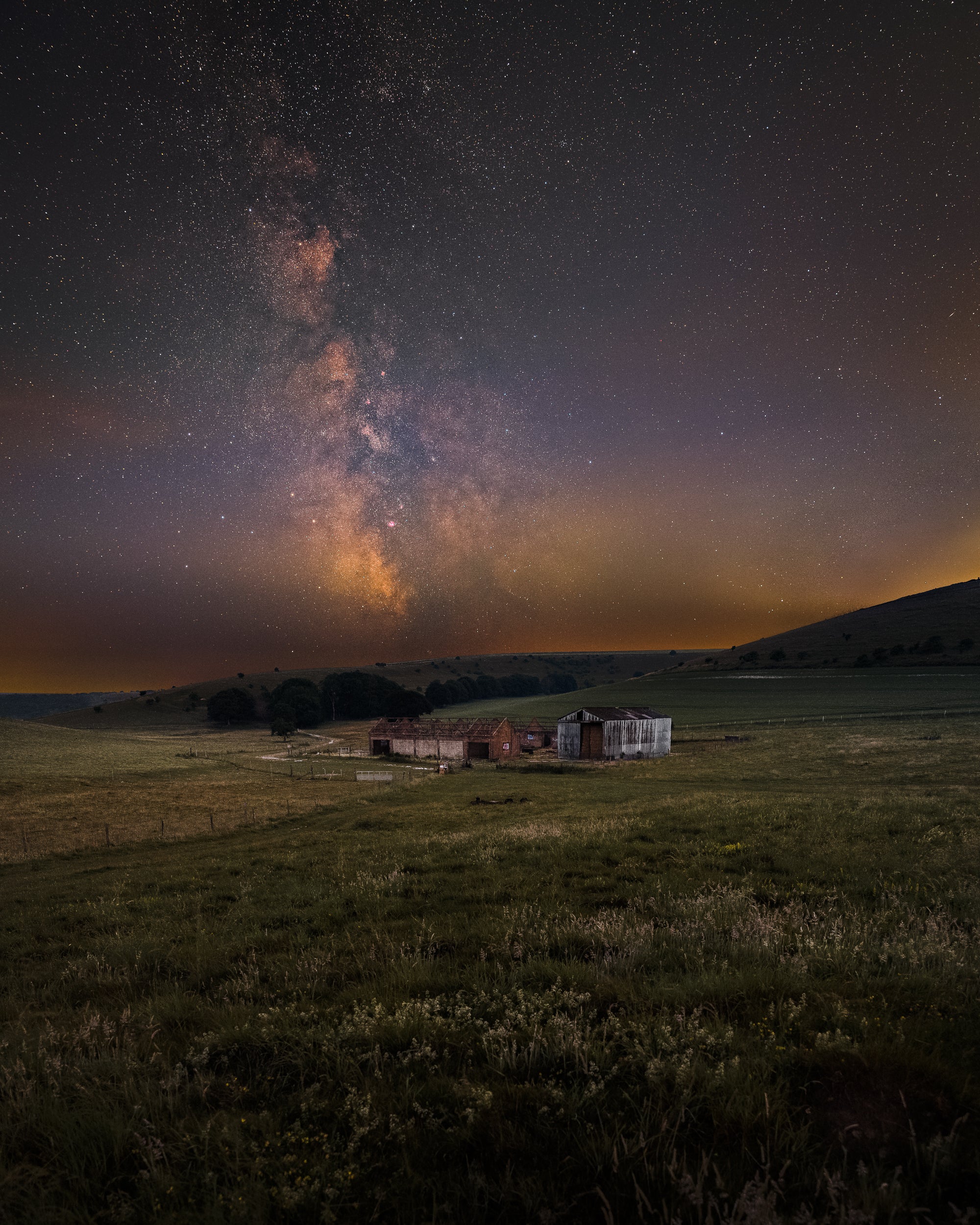 ‘Ancient Light’ by Michael Steven Harris, which was the winner of the South Downs dark skies photography competition