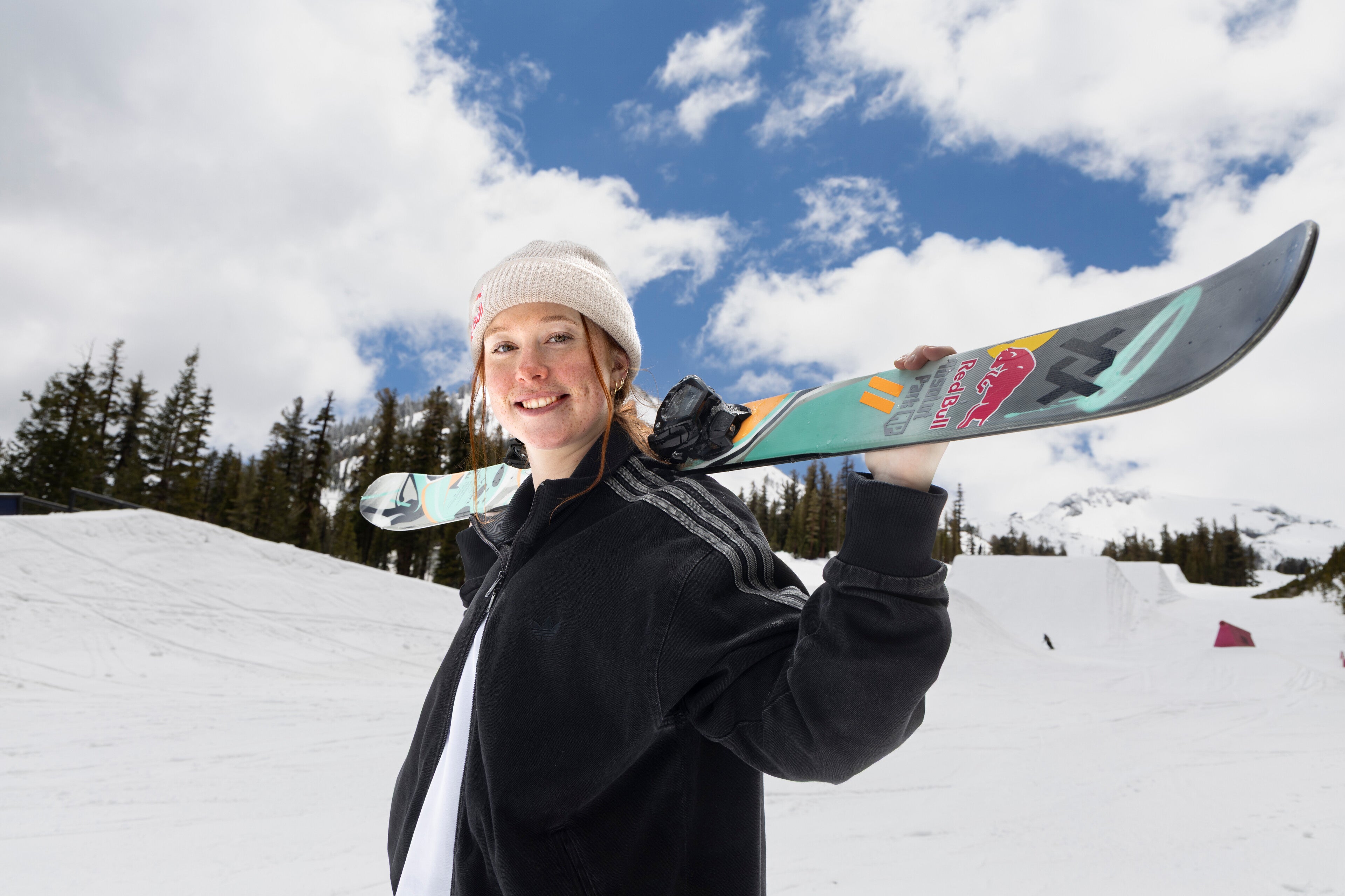 Muir will compete again in Monday's Big Air event