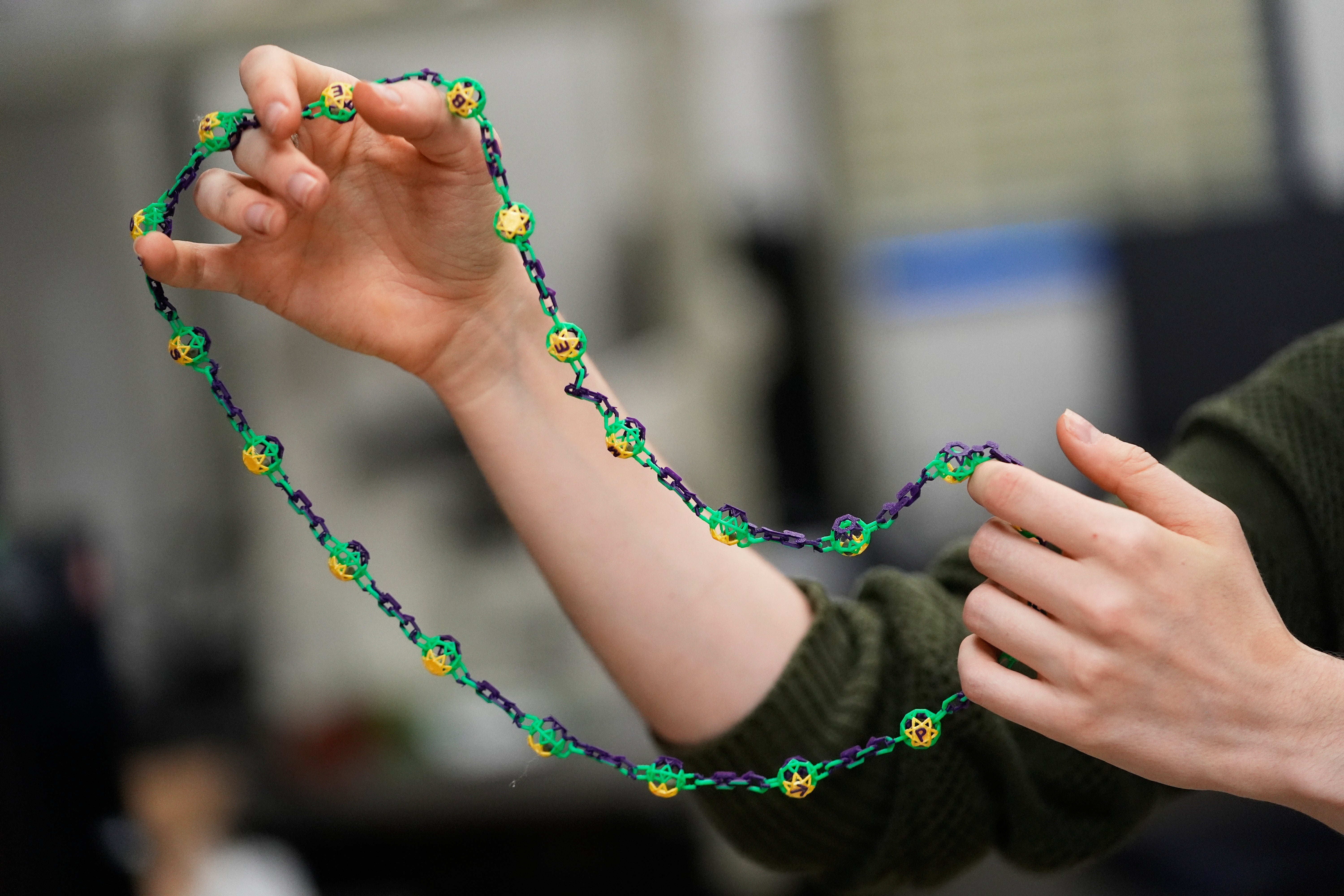 Biodegradable Mardi Gras Beads