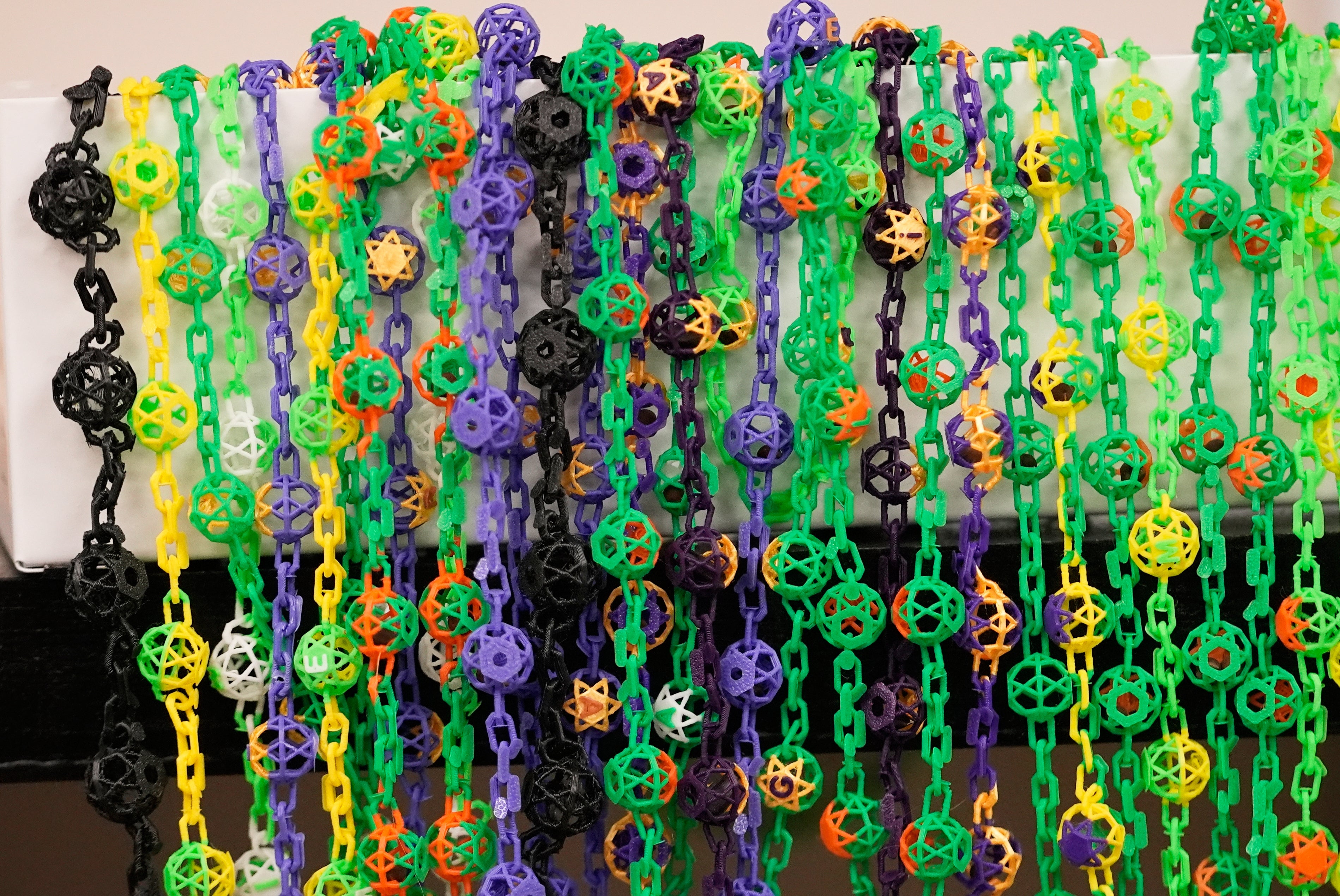 Biodegradable Mardi Gras Beads