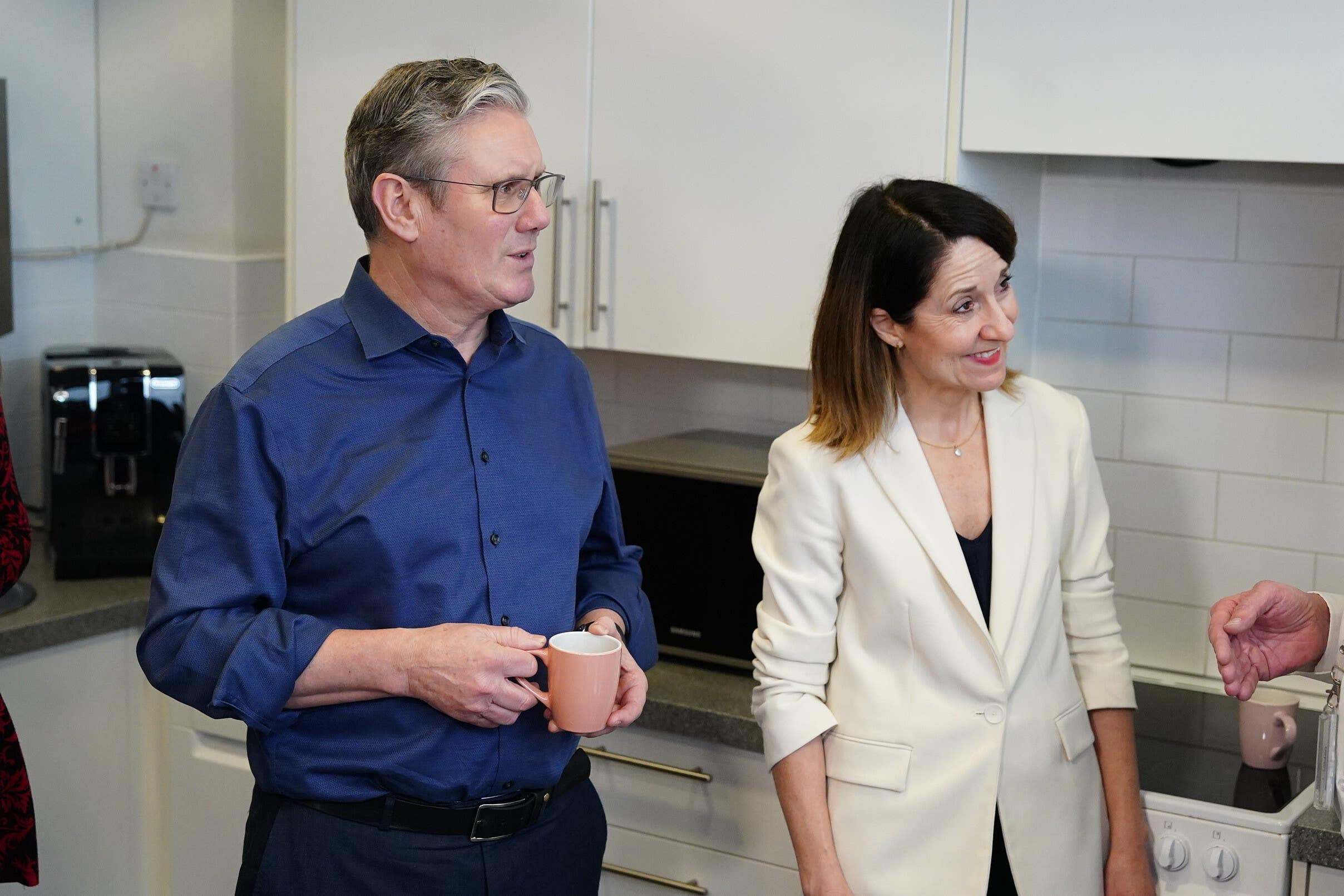 Sir Keir Starmer and Technology Secretary Liz Kendall have hailed plans by the Government to bolster online safety (Jordan Pettitt/PA)