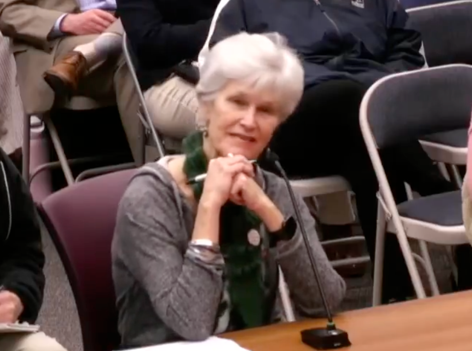 A parent called Nancy said that she was concerned that children could be exposed to 'influence' at the TPUSA event