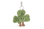 Jellycat Amuseables Siofra shamrock bag charm