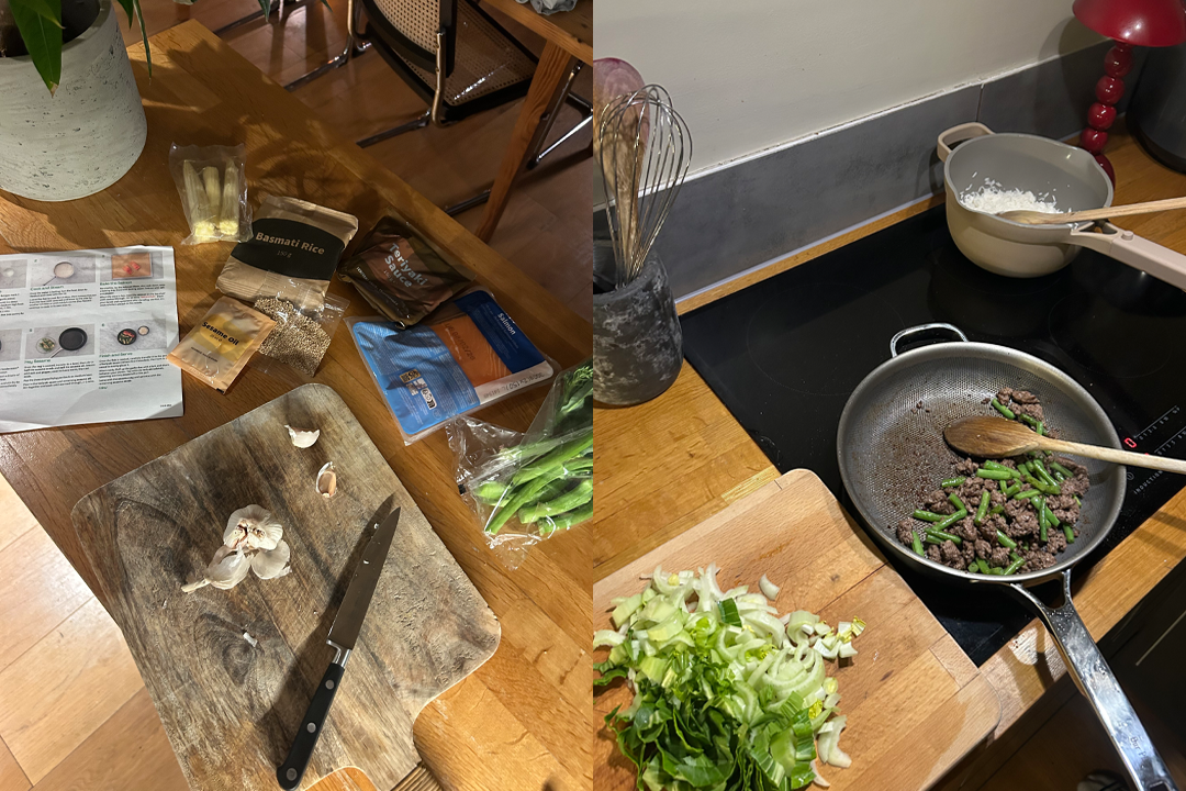 I cooked three Hello Fresh meals a week for a month