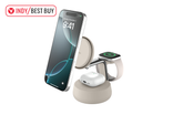 best wireless charger indybest review Belkin 3-in-1 magnetic charging dock