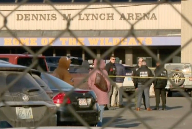 <p>A mass shooting at an indoor ice rink in Rhode Island has left one dead and multiple others injured</p>