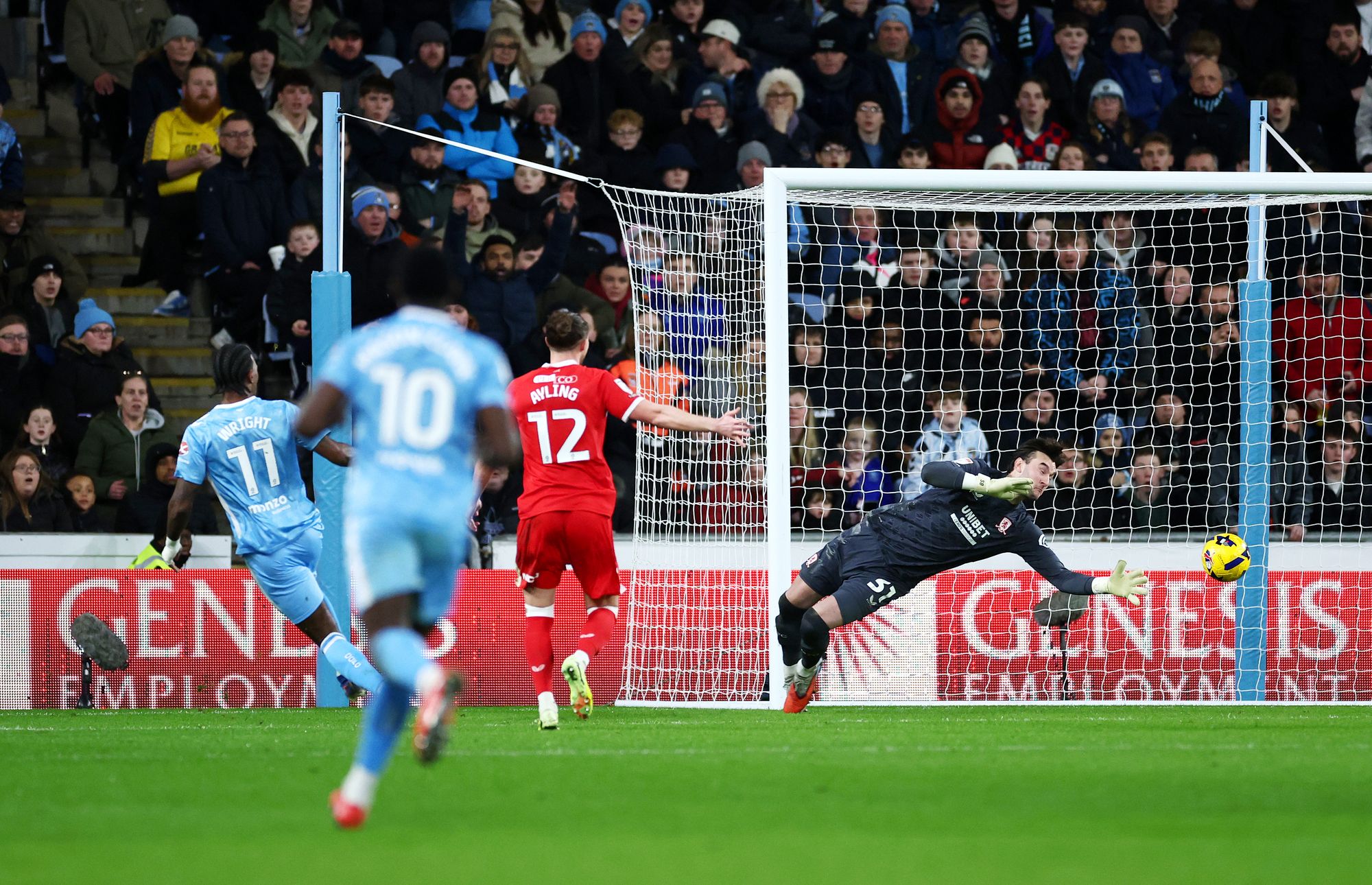 Haji Wright smashes home Coventry's second goal