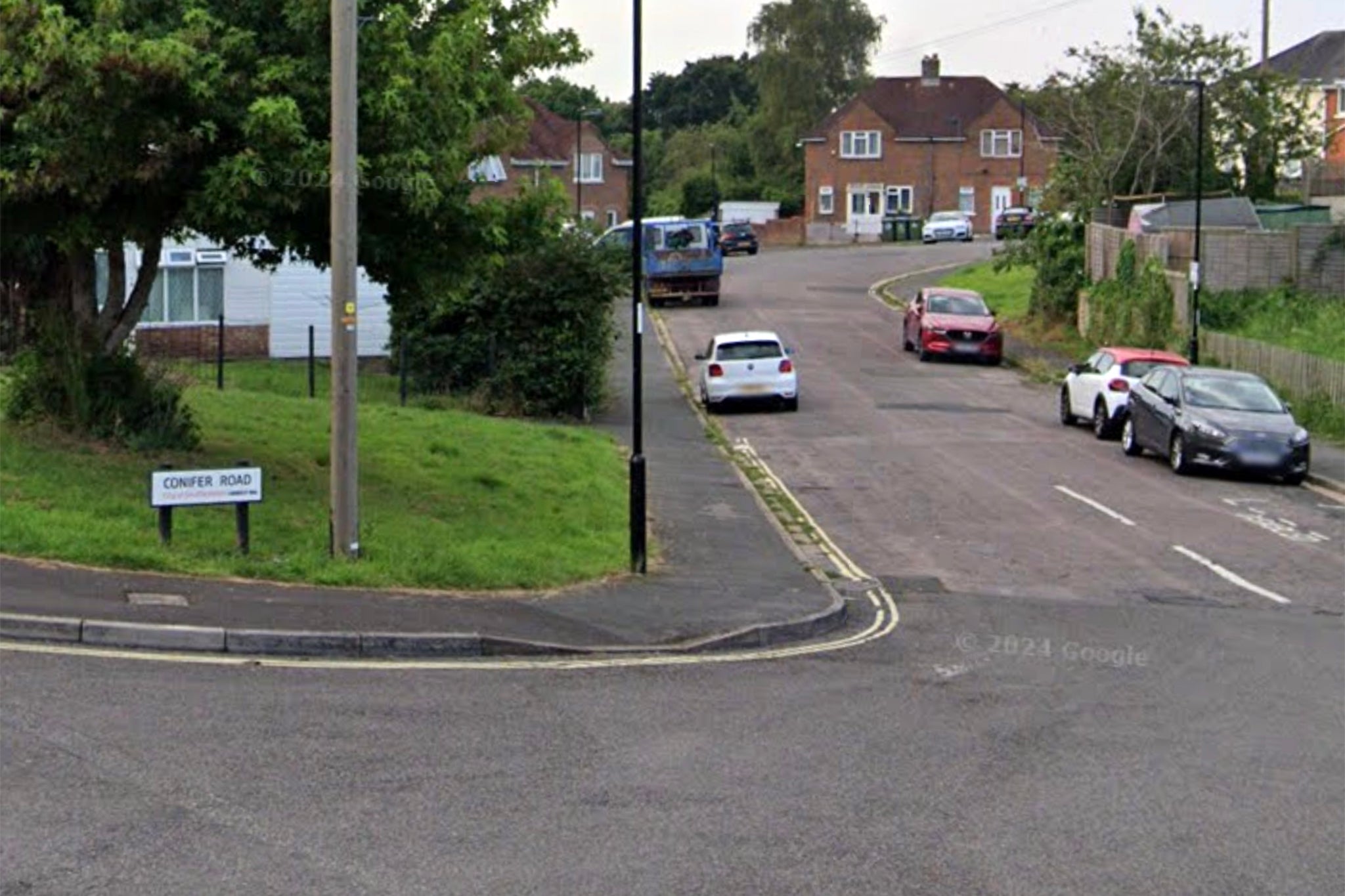 The shooting took place at Conifer Road in the Coxford area of Southampton