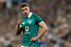Jack Crowley starts at fly half as Sam Prendergast left out of Ireland squad to face England