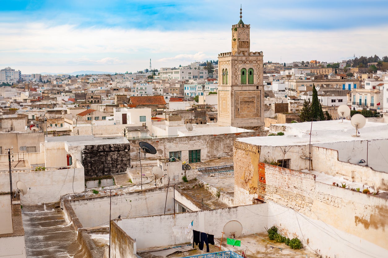 The rooftops of Tunis