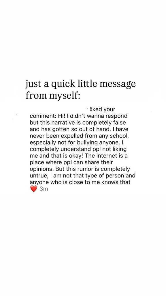 Епл Мартин је демантовала тврдње да је малтретирала колегиницу, рекавши својим пратиоцима на Инстаграму да гласине „измичу контроли“.